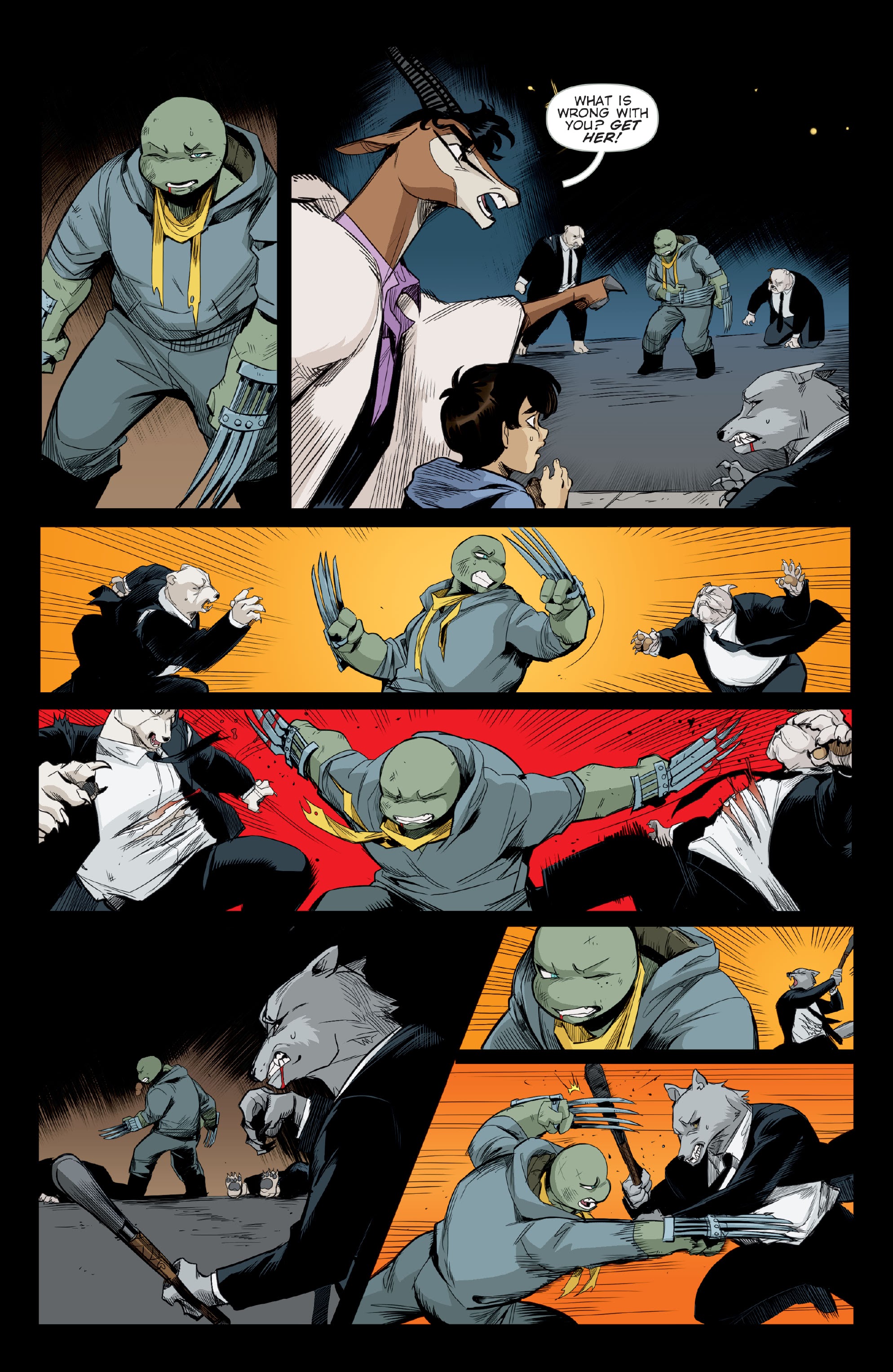 Read online Teenage Mutant Ninja Turtles: Jennika II comic -  Issue #5 - 25