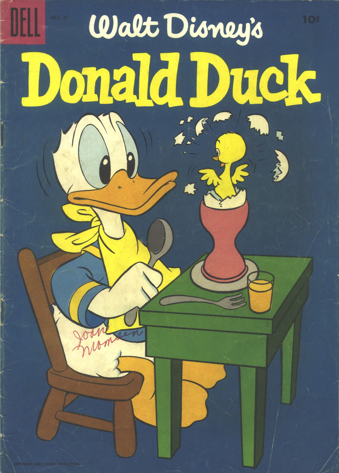 Read online Walt Disney's Donald Duck (1952) comic -  Issue #41 - 1