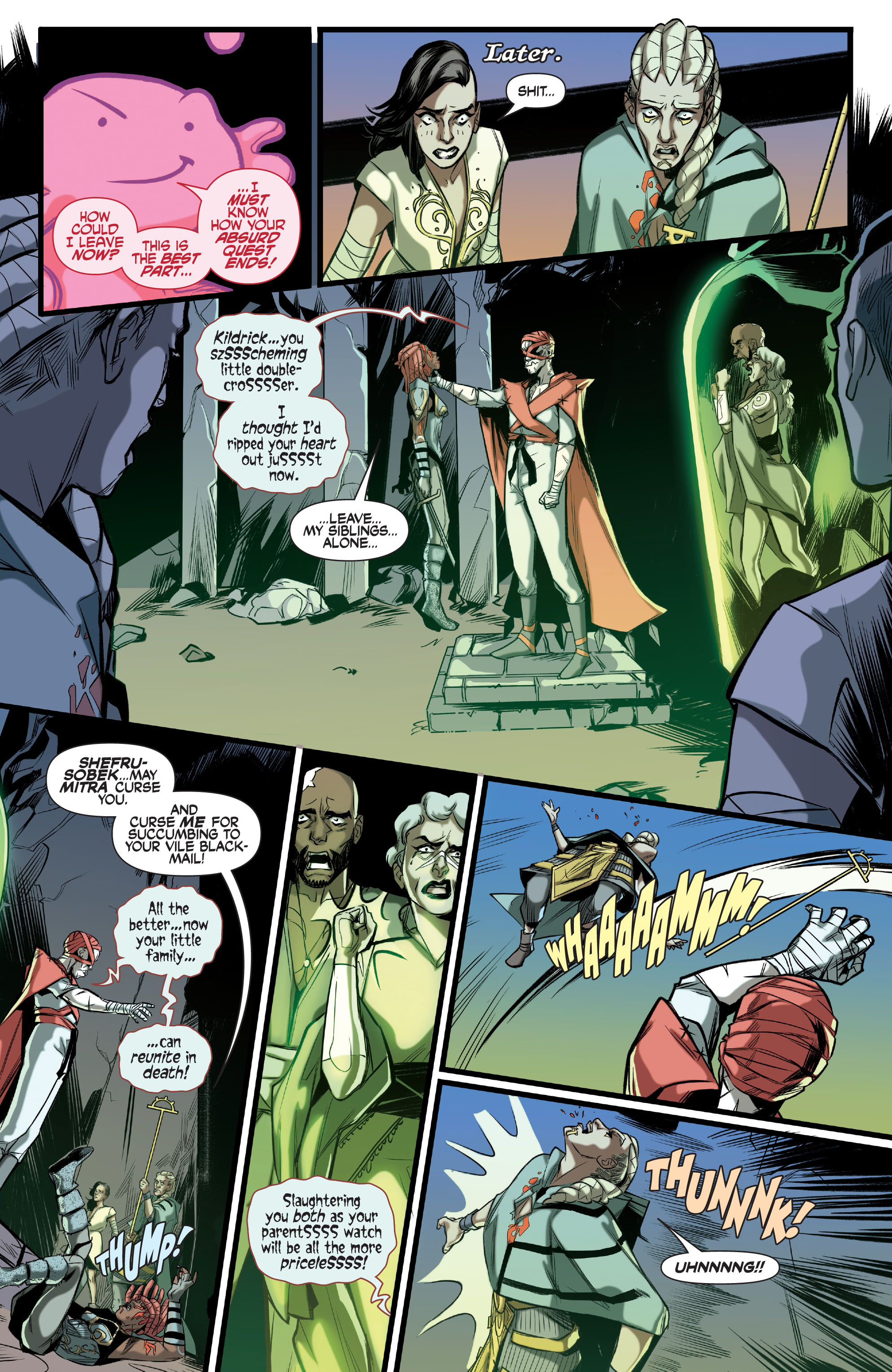 Read online Red Sonja: Red Sitha comic -  Issue #4 - 19