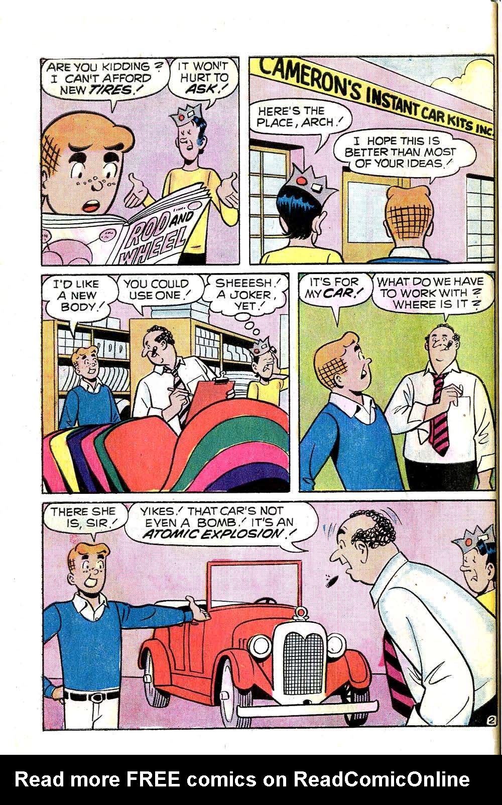 Read online Archie (1960) comic -  Issue #253 - 30