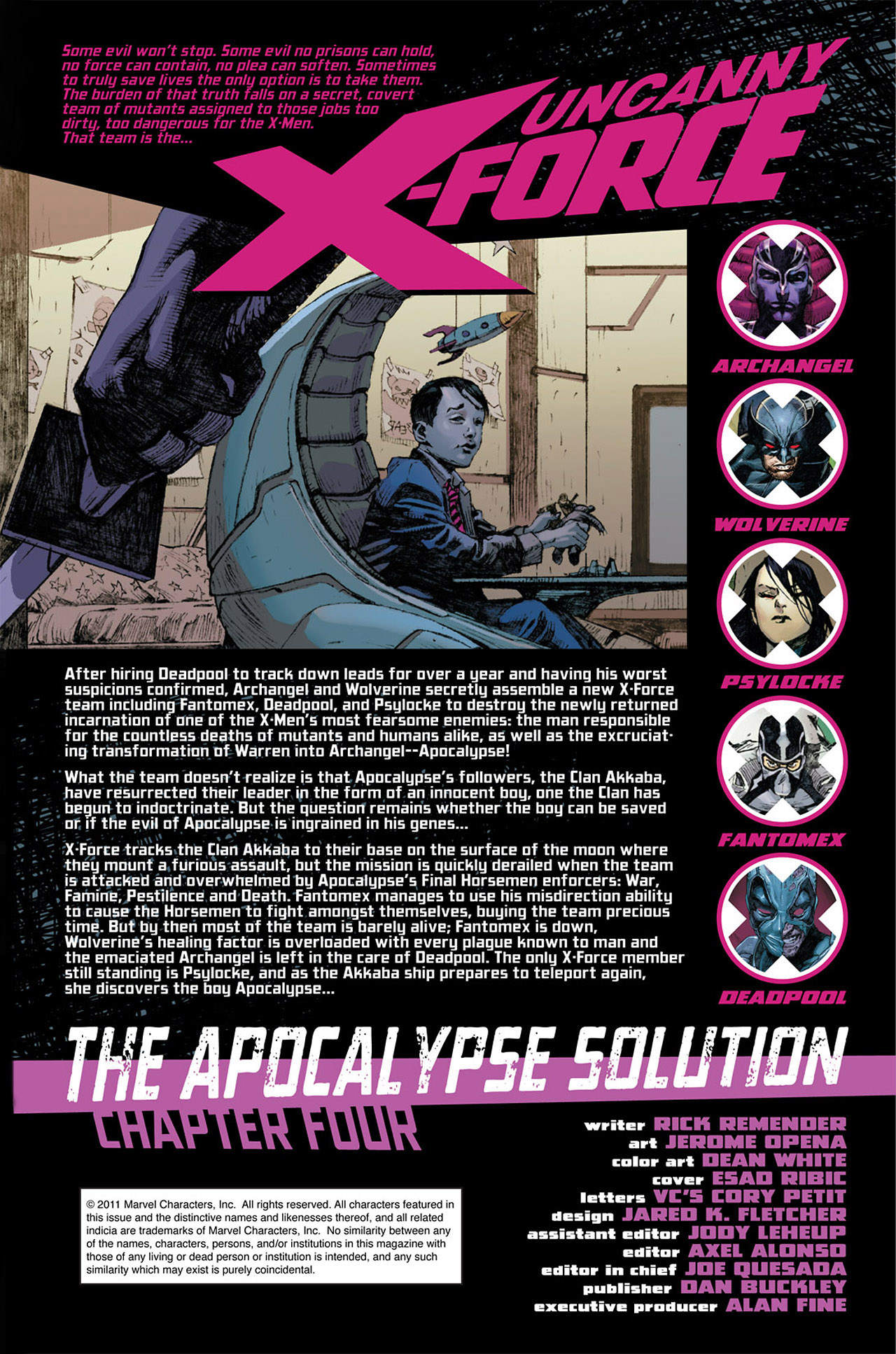 Read online Uncanny X-Force (2010) comic -  Issue #4 - 2