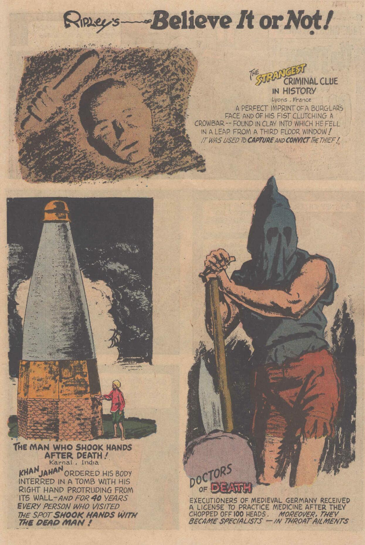Read online Ripley's Believe it or Not! (1965) comic -  Issue #2 - 23