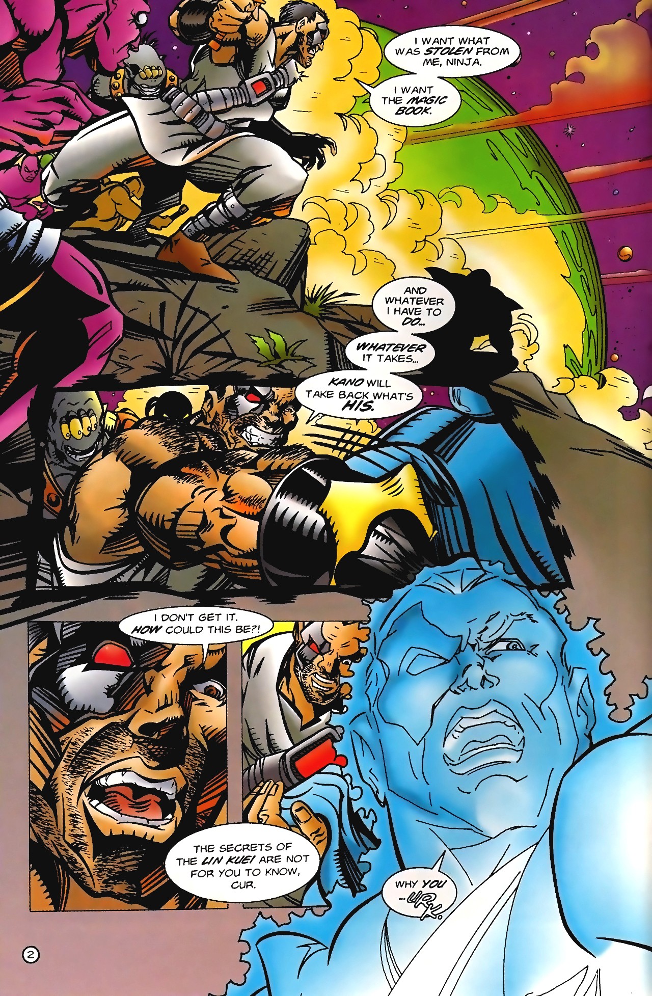Read online Mortal Kombat (1994) comic -  Issue #6 - 3