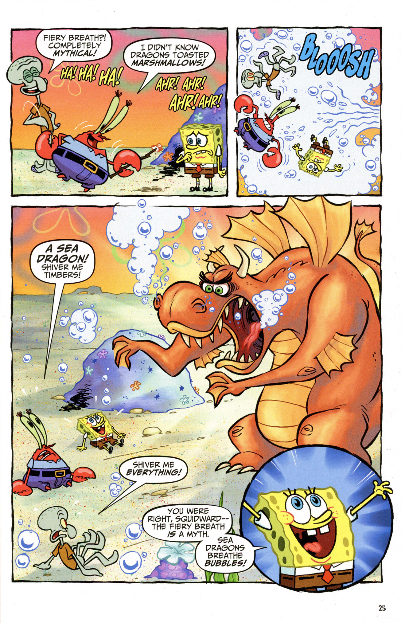 Read online SpongeBob Comics comic -  Issue #22 - 25