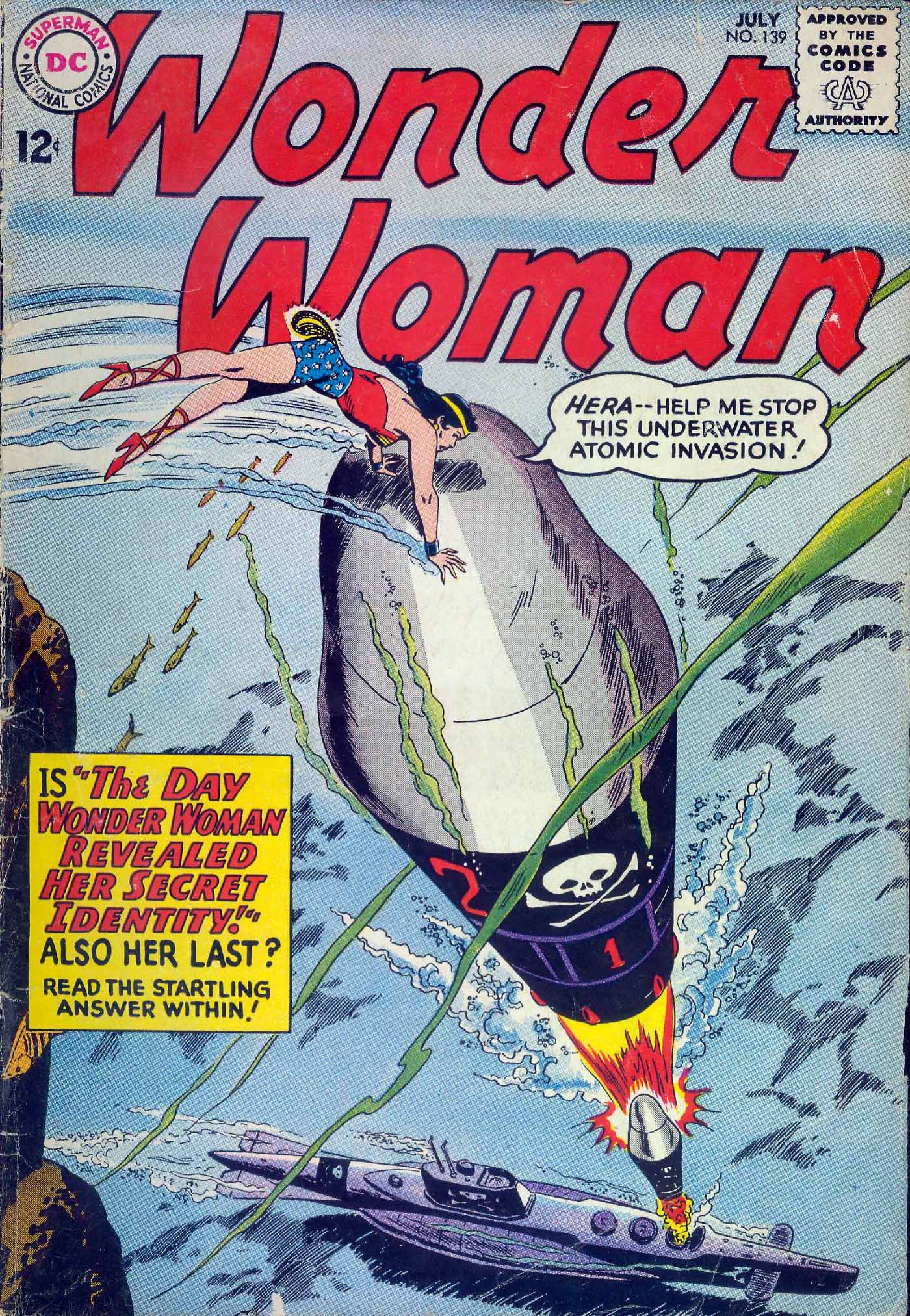 Read online Wonder Woman (1942) comic -  Issue #139 - 1