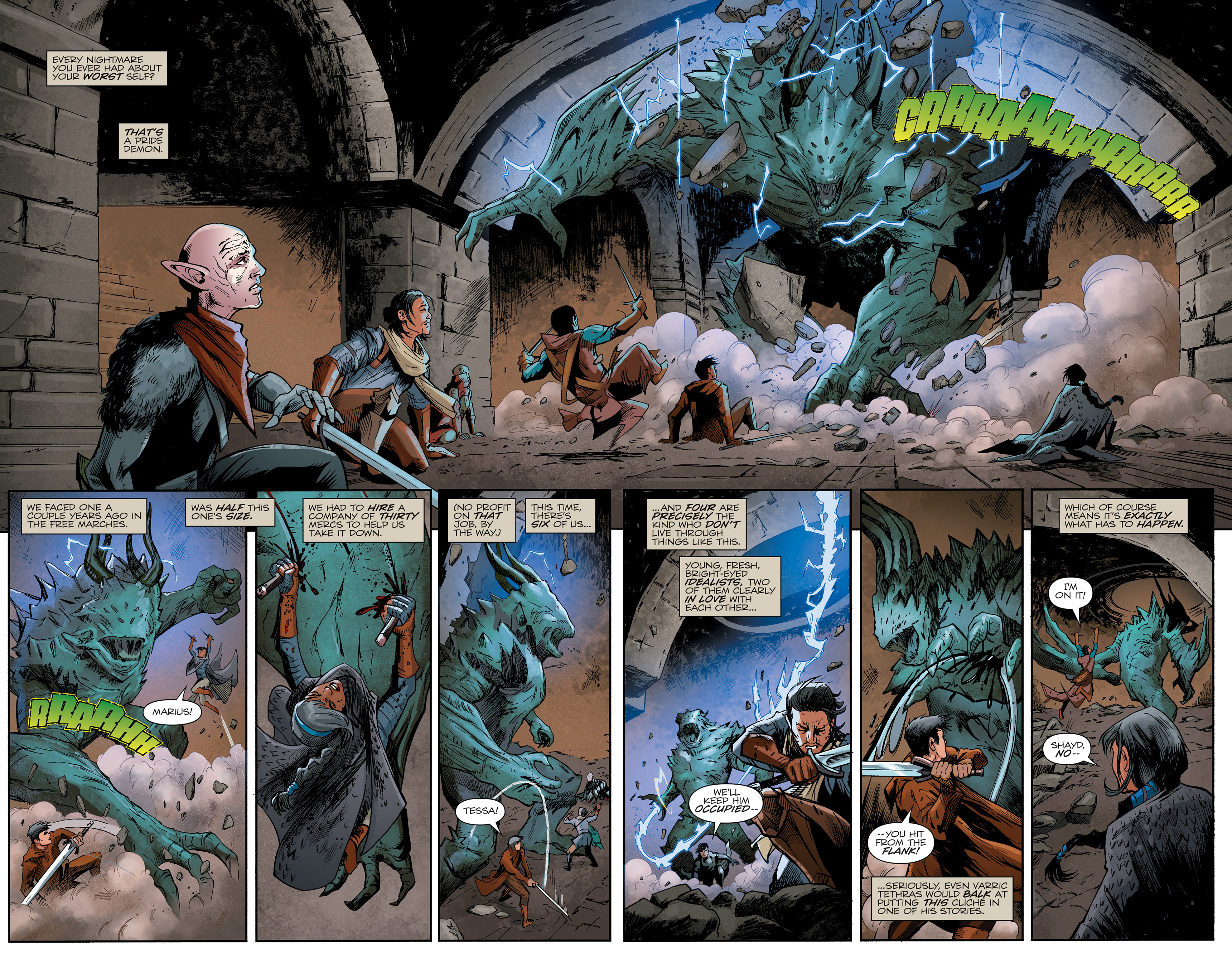 Read online Dragon Age: Magekiller comic -  Issue #5 - 17