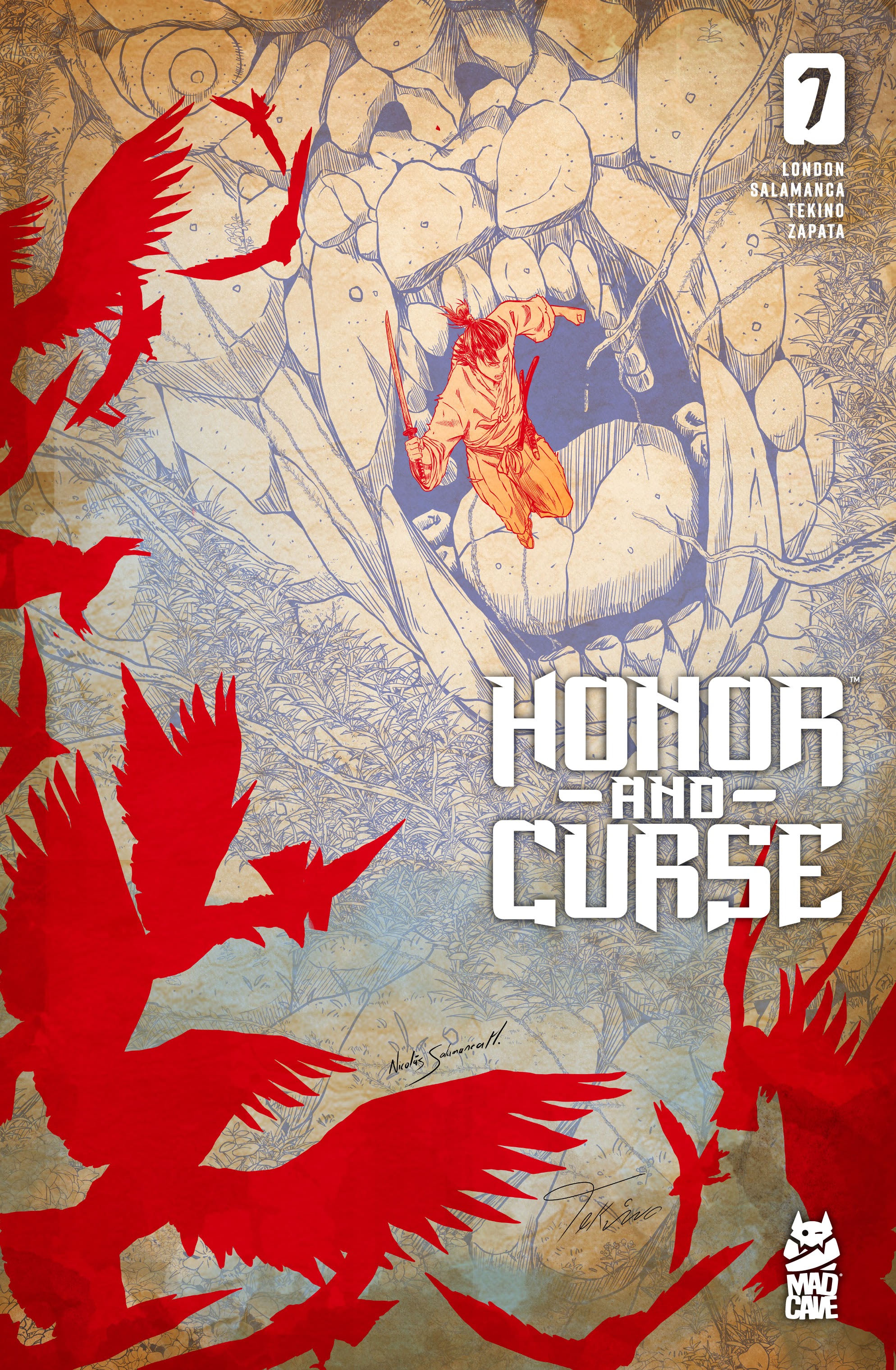 Read online Honor and Curse comic -  Issue #7 - 1