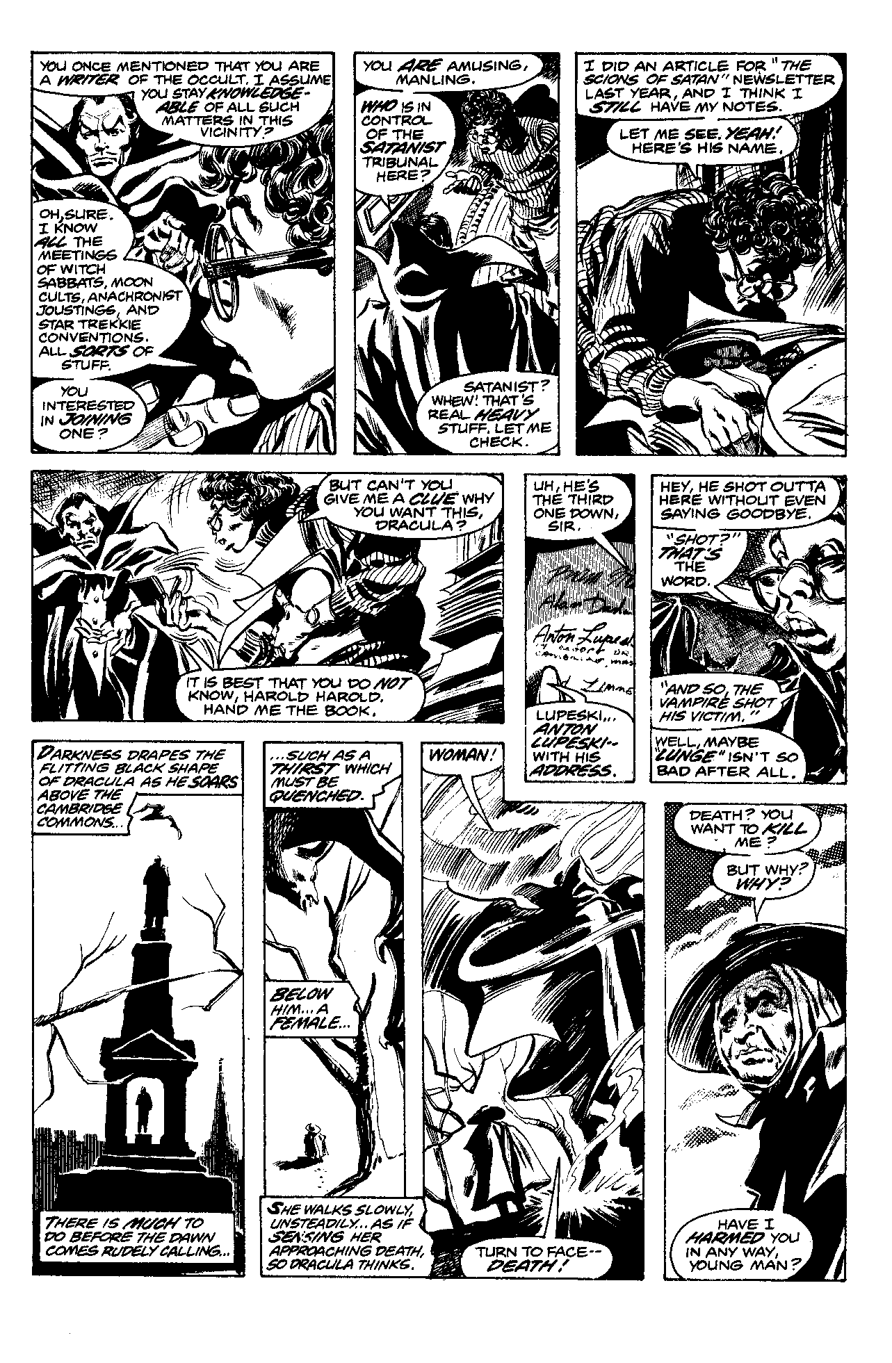 Read online Essential The Tomb of Dracula comic -  Issue # TPB 2 (Part 5) - 66