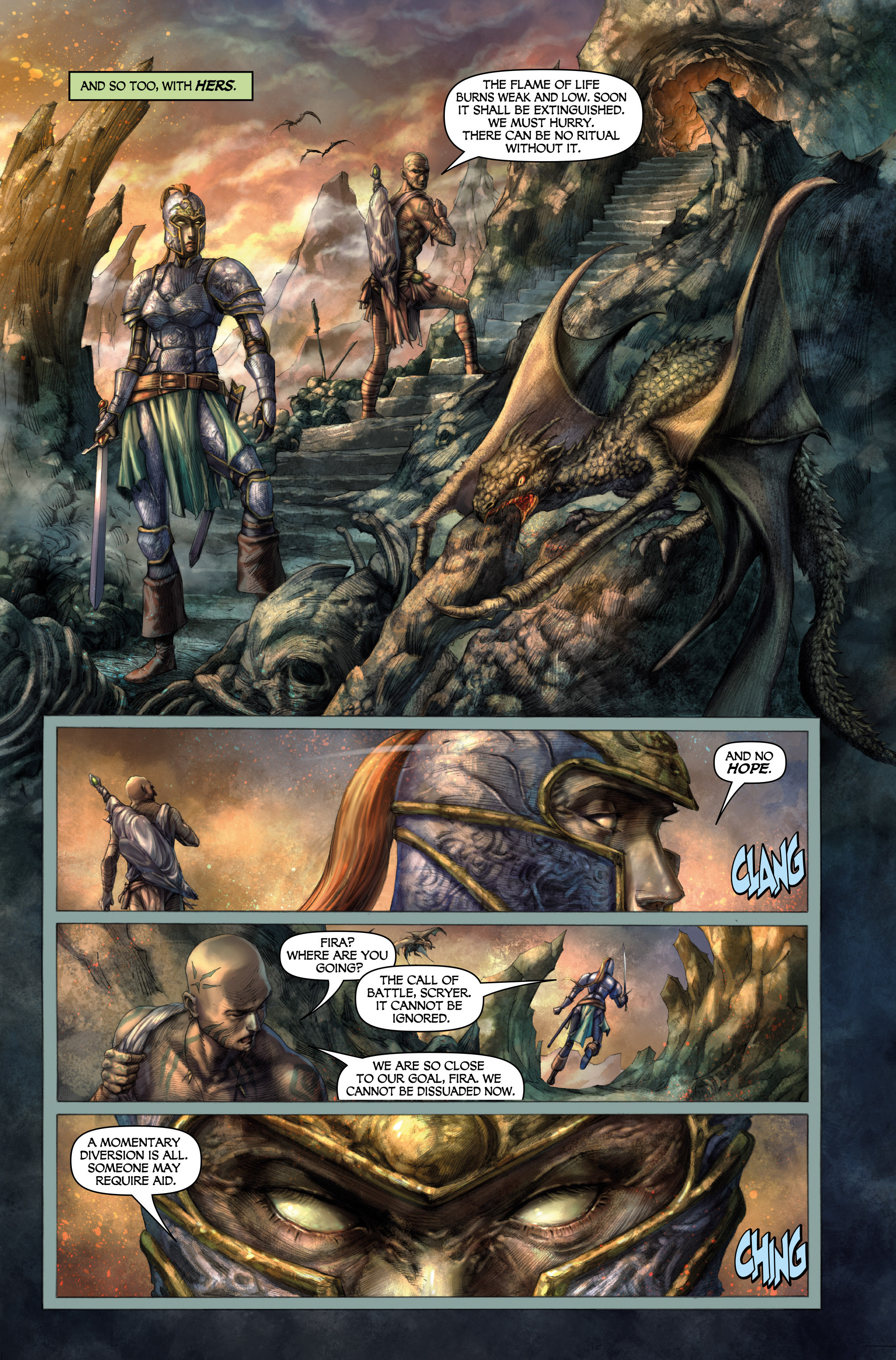 Read online Dark Souls comic -  Issue #4 - 5