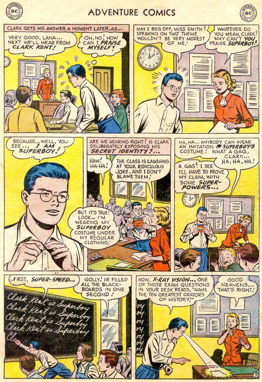 Read online Adventure Comics (1938) comic -  Issue #235 - 5