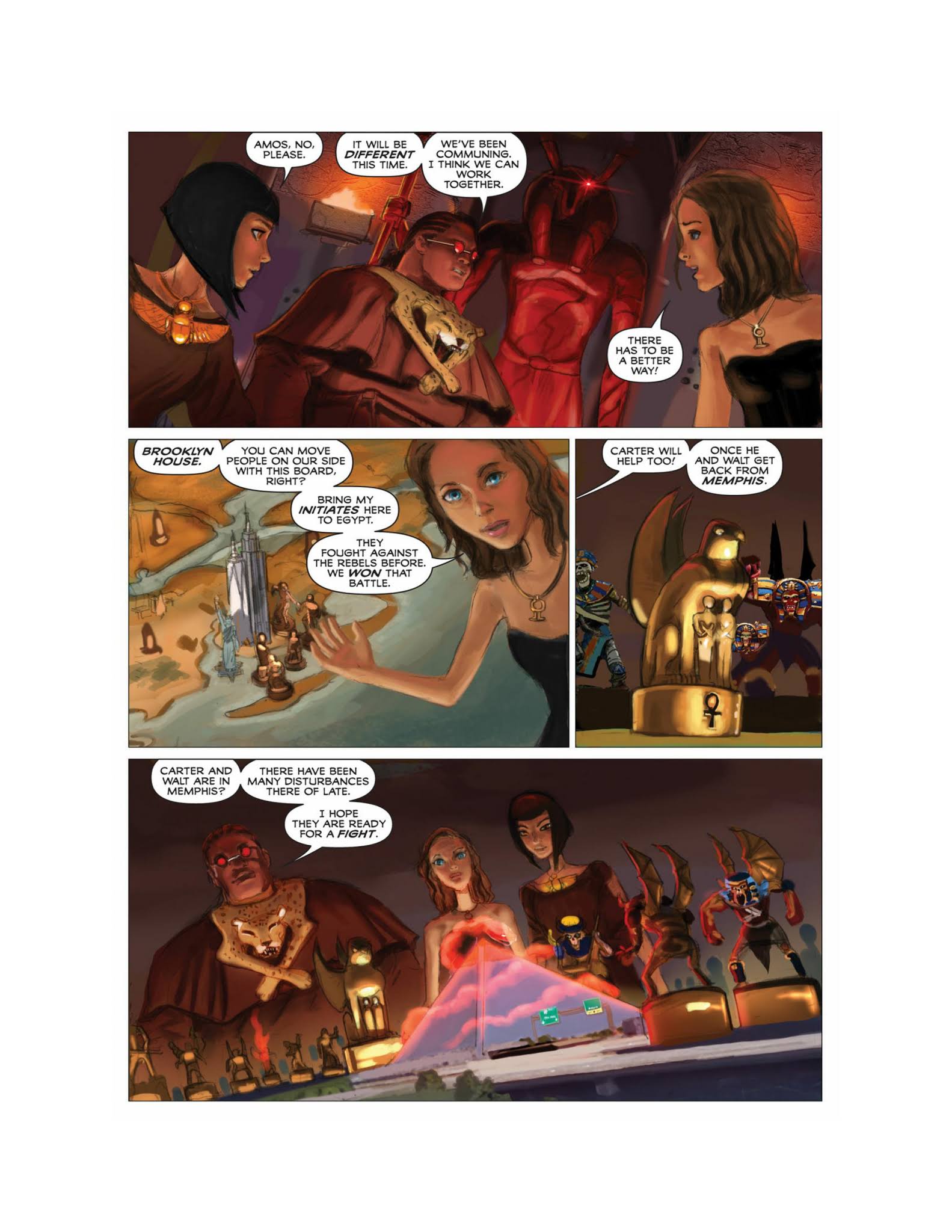 Read online The Kane Chronicles comic -  Issue # TPB 3 (Part 1) - 45