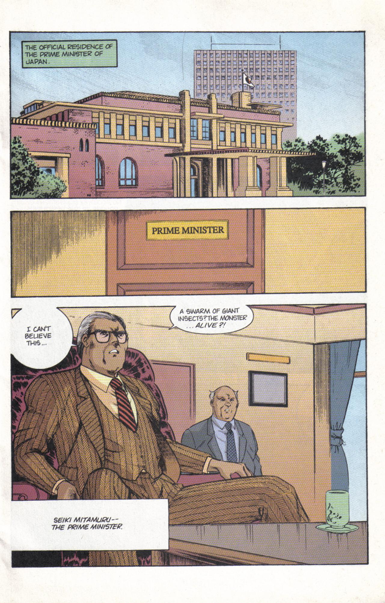 Read online Dark Horse Classics: Terror of Godzilla comic -  Issue #2 - 3