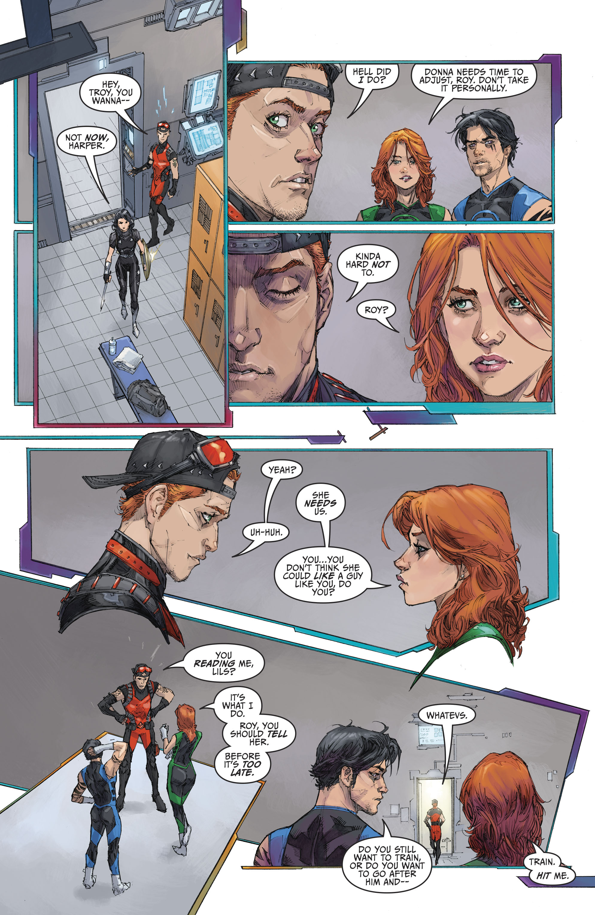 Read online Titans (2016) comic -  Issue #12 - 8