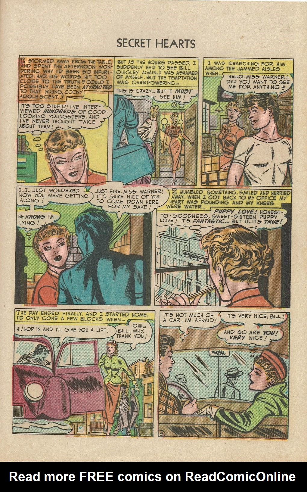 Read online Secret Hearts comic -  Issue #9 - 21