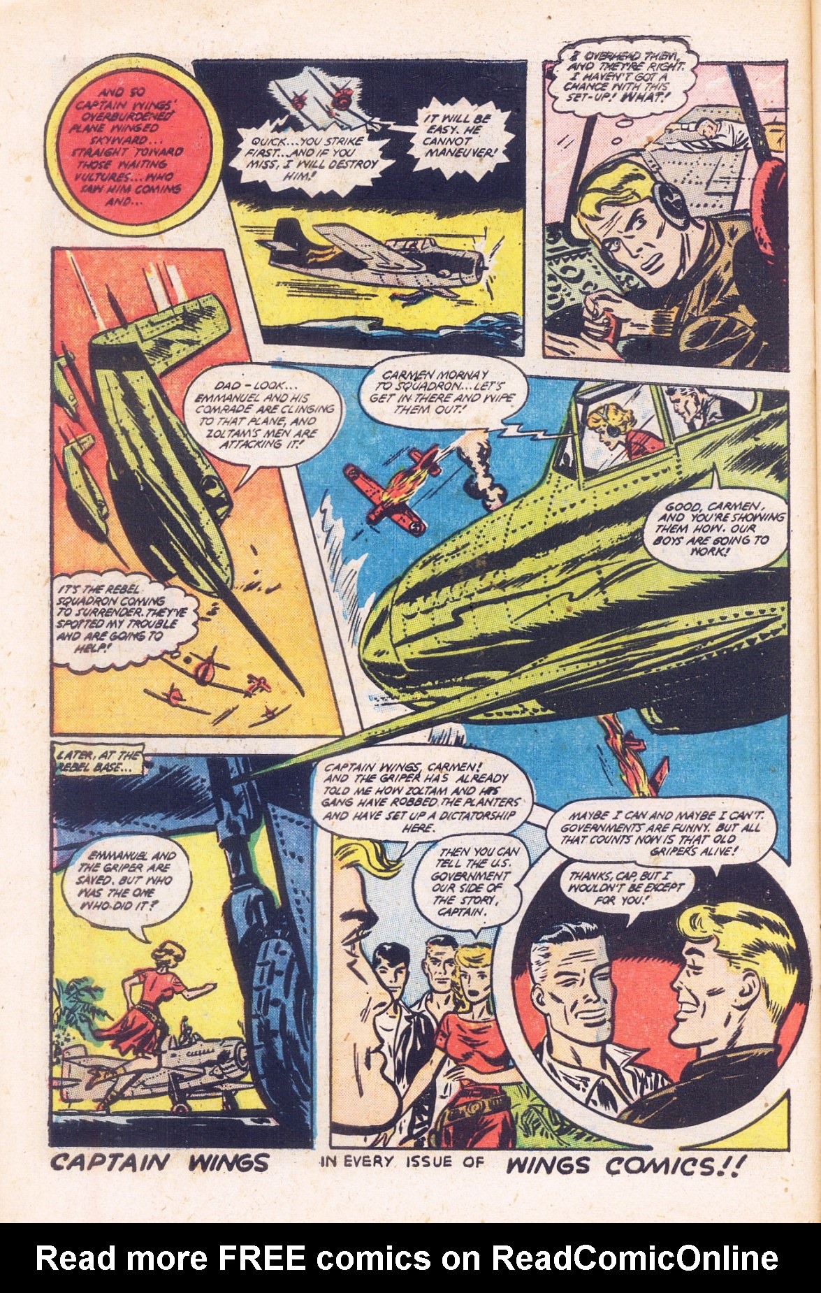 Read online Wings Comics comic -  Issue #106 - 12