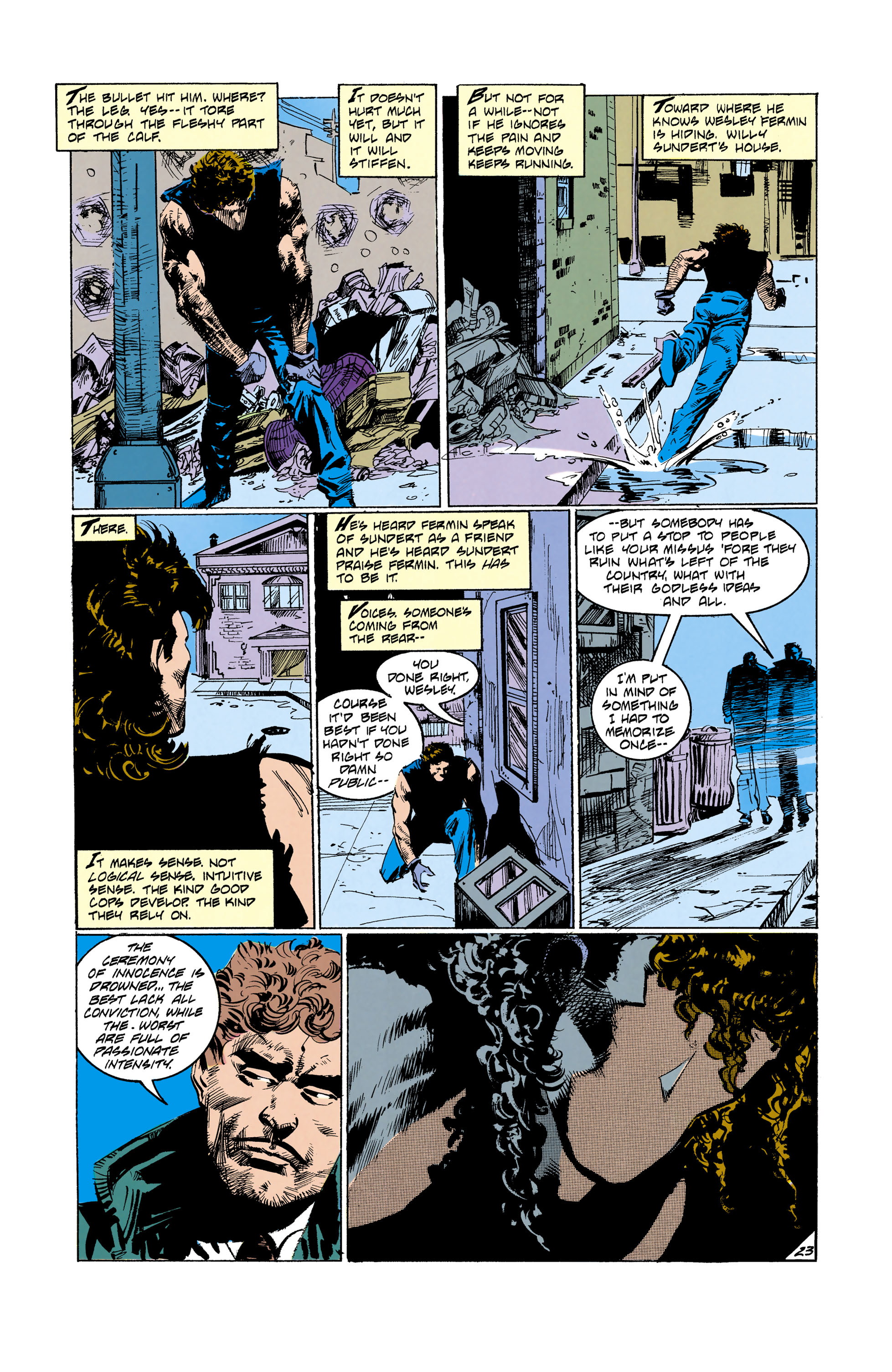 Read online The Question (1987) comic -  Issue #25 - 24