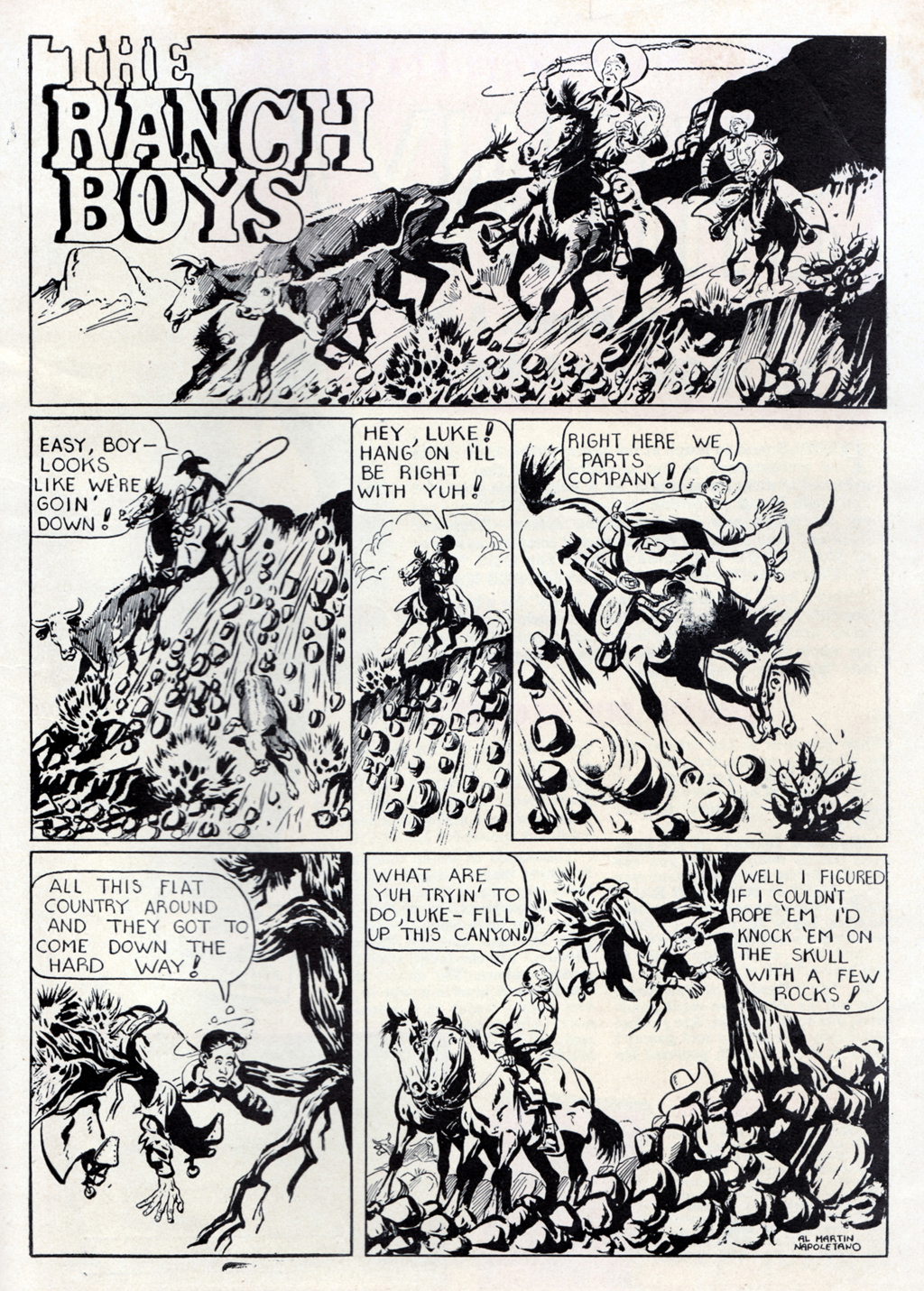 Read online Cowboy Western Comics (1948) comic -  Issue #21 - 35