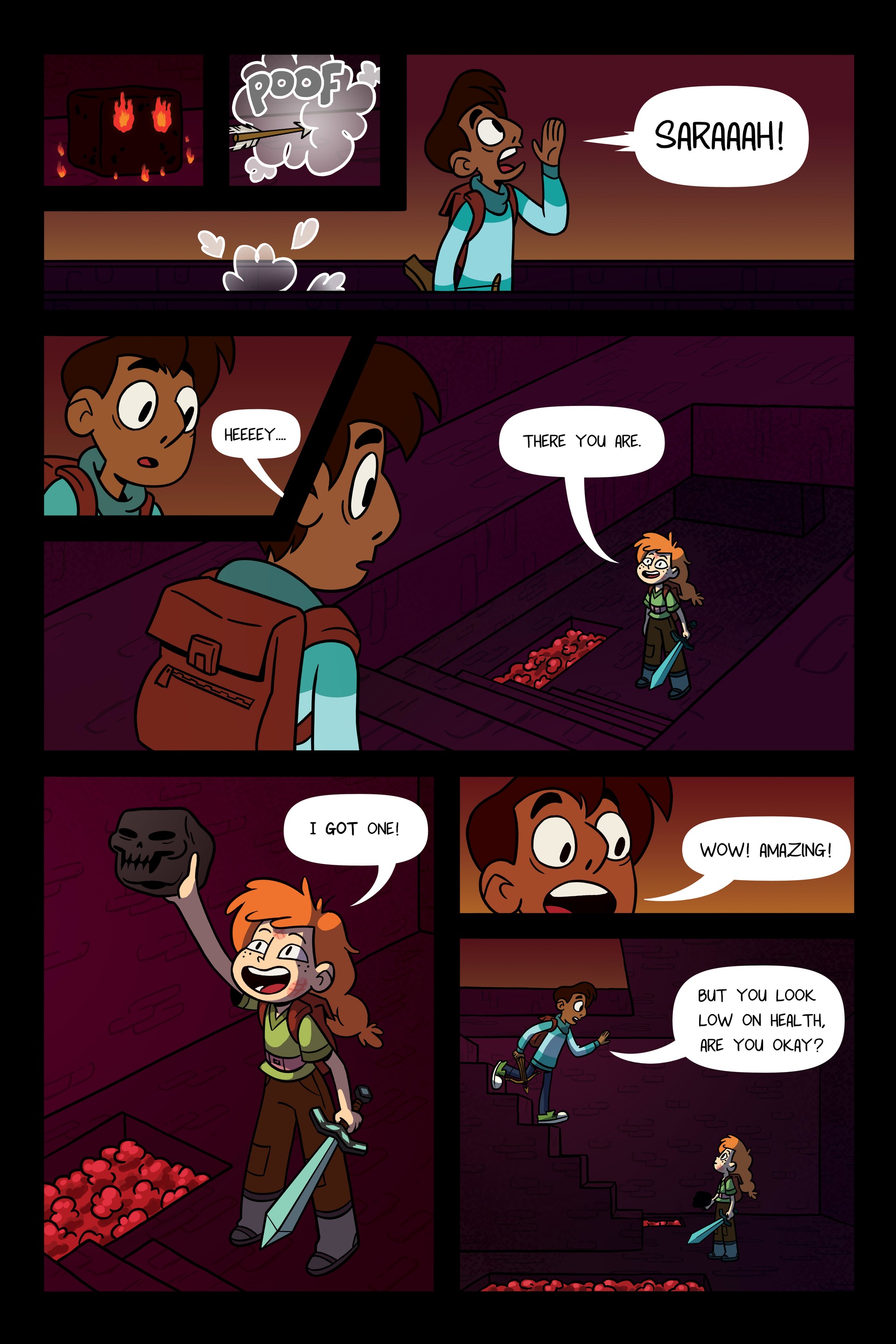 Read online Minecraft: Open World – Into the Nether comic -  Issue # TPB - 52