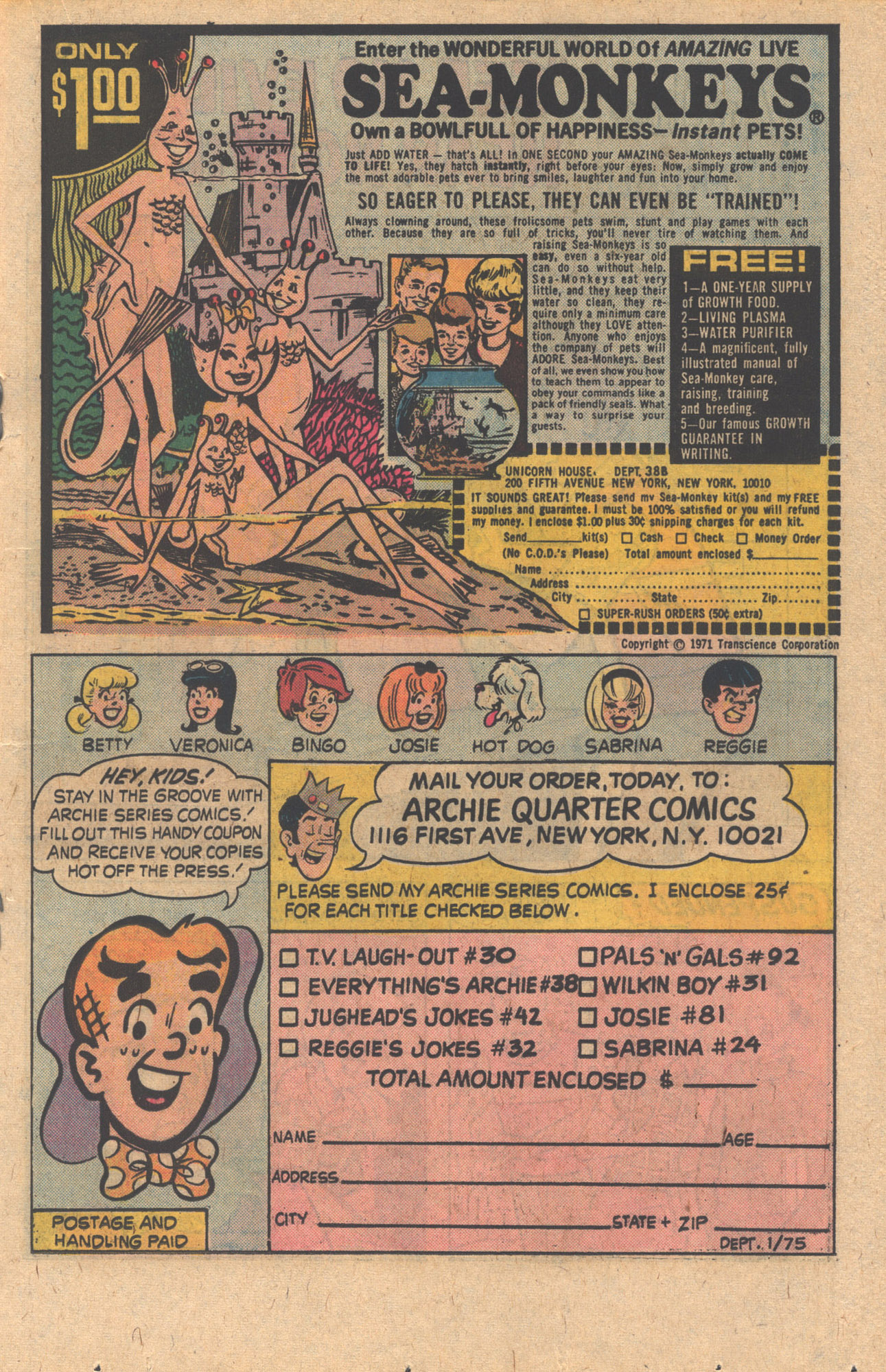 Read online Archie at Riverdale High (1972) comic -  Issue #22 - 19