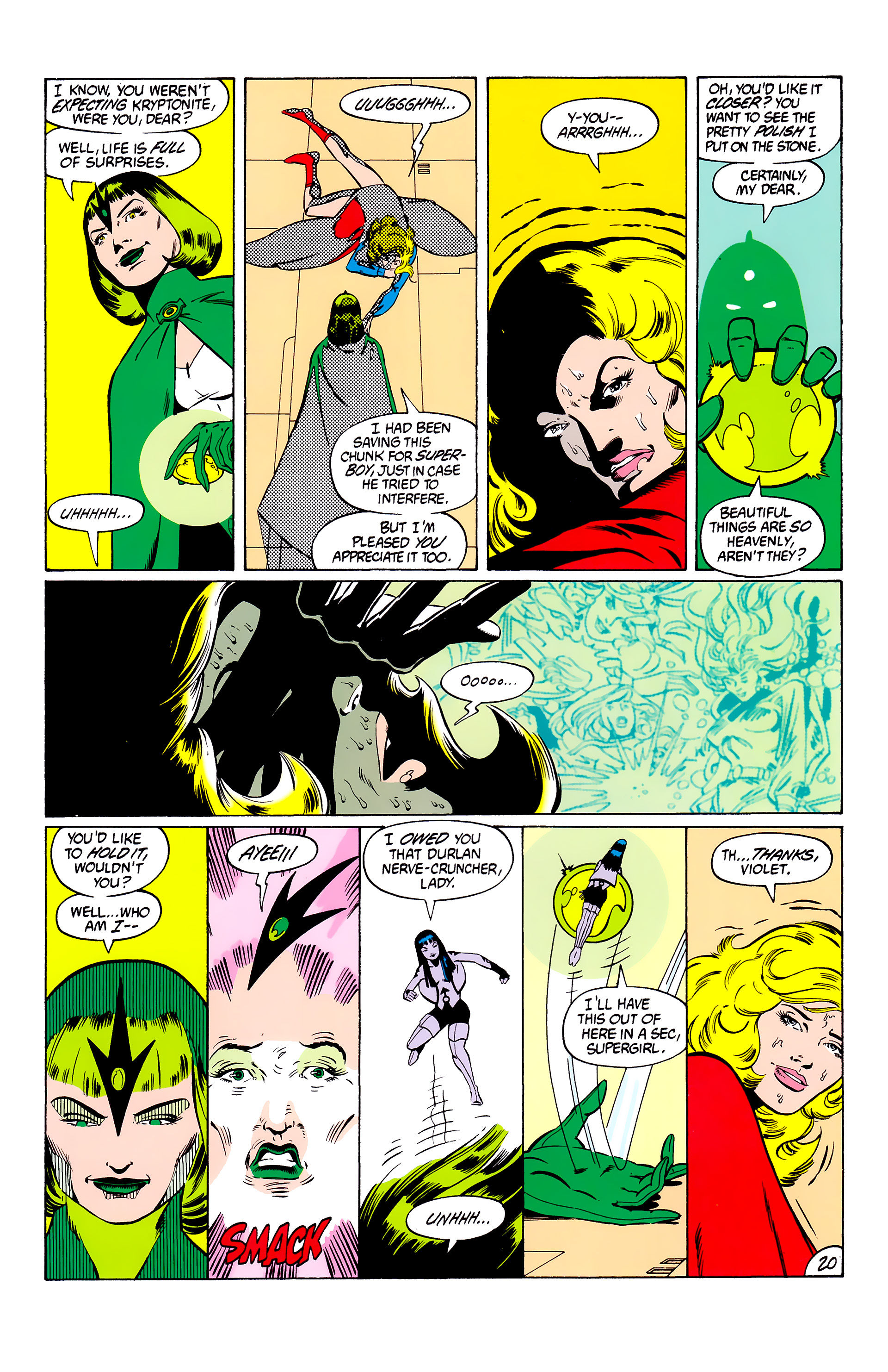 Read online Legion of Super-Heroes (1980) comic -  Issue #303 - 21