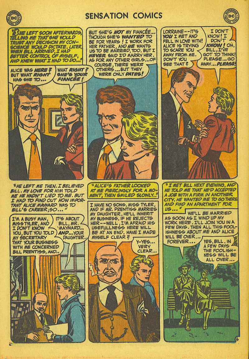 Read online Sensation (Mystery) Comics comic -  Issue #104 - 22