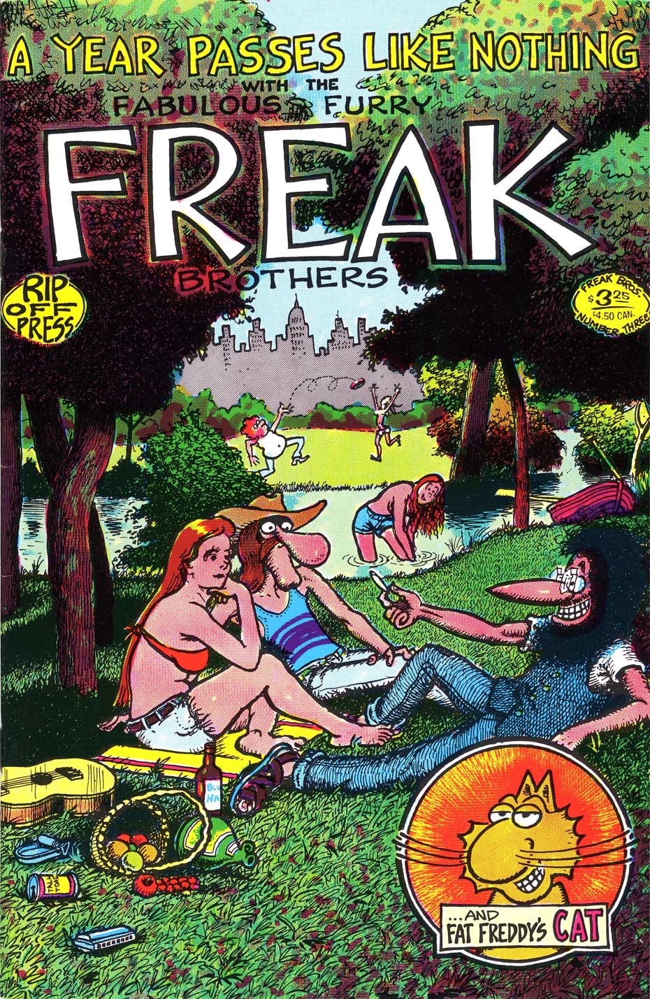 Read online The Fabulous Furry Freak Brothers comic -  Issue #3 - 1