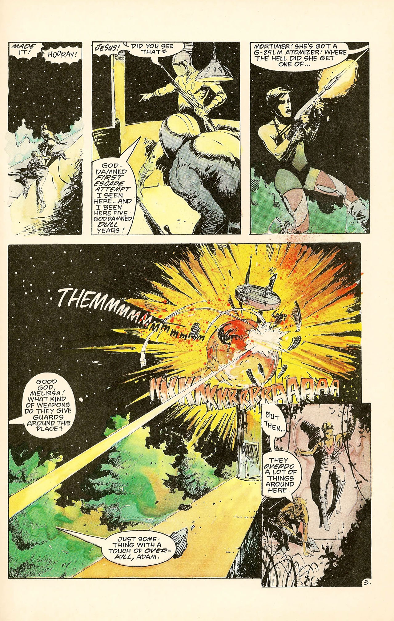 Read online Sabre comic -  Issue #8 - 29