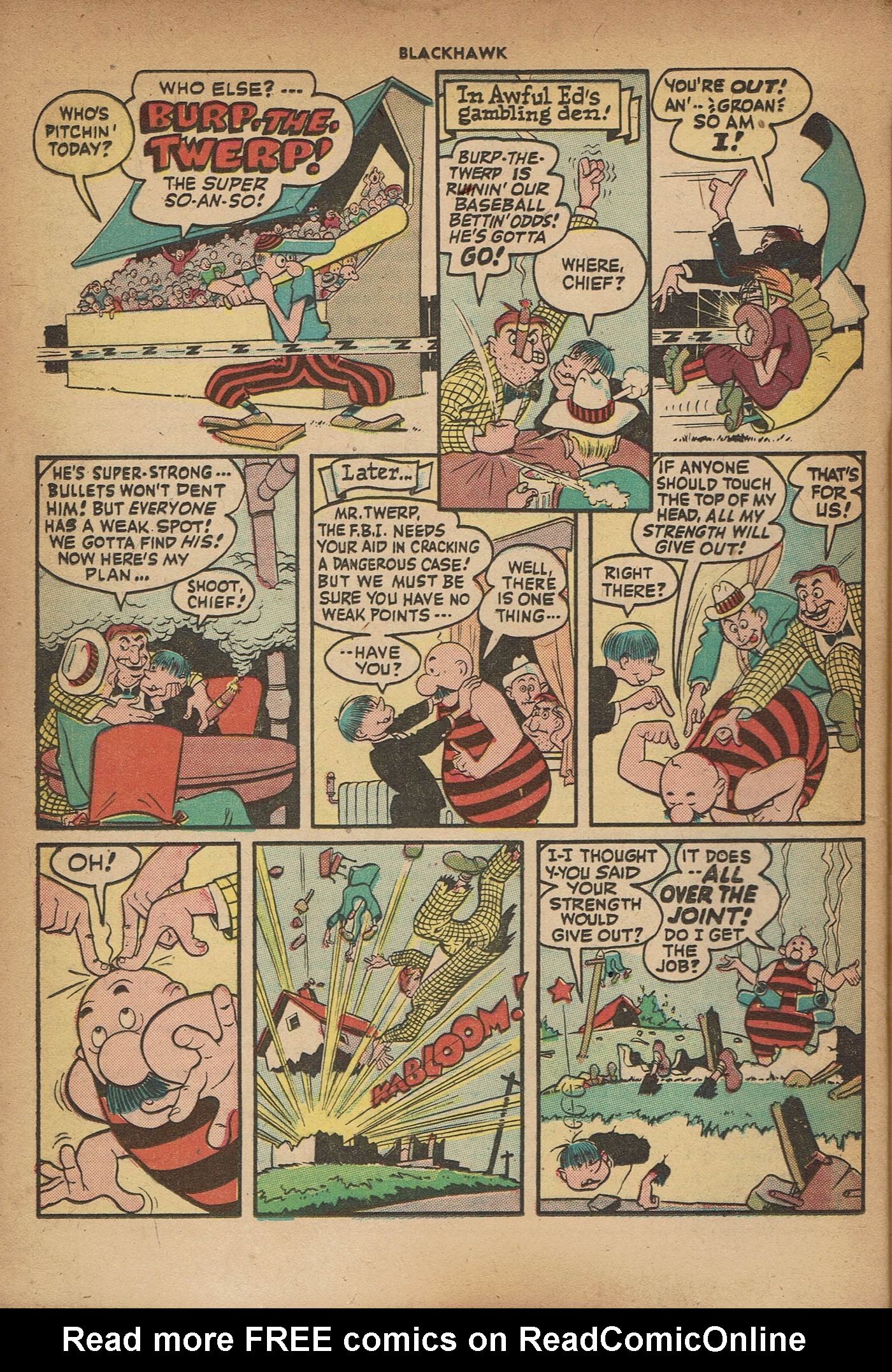 Read online Blackhawk (1957) comic -  Issue #13 - 36