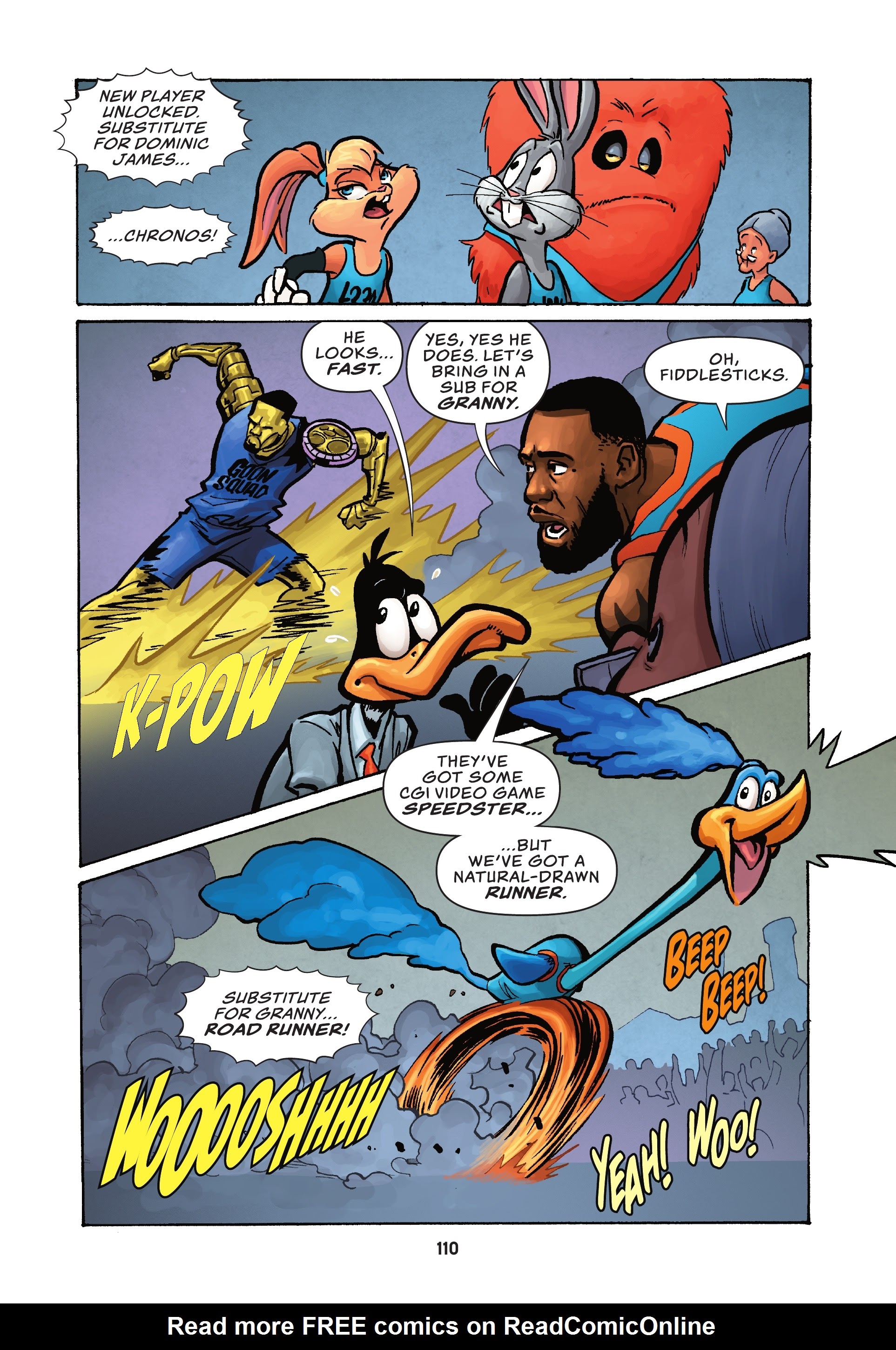 Read online Space Jam: A New Legacy comic -  Issue # TPB - 99