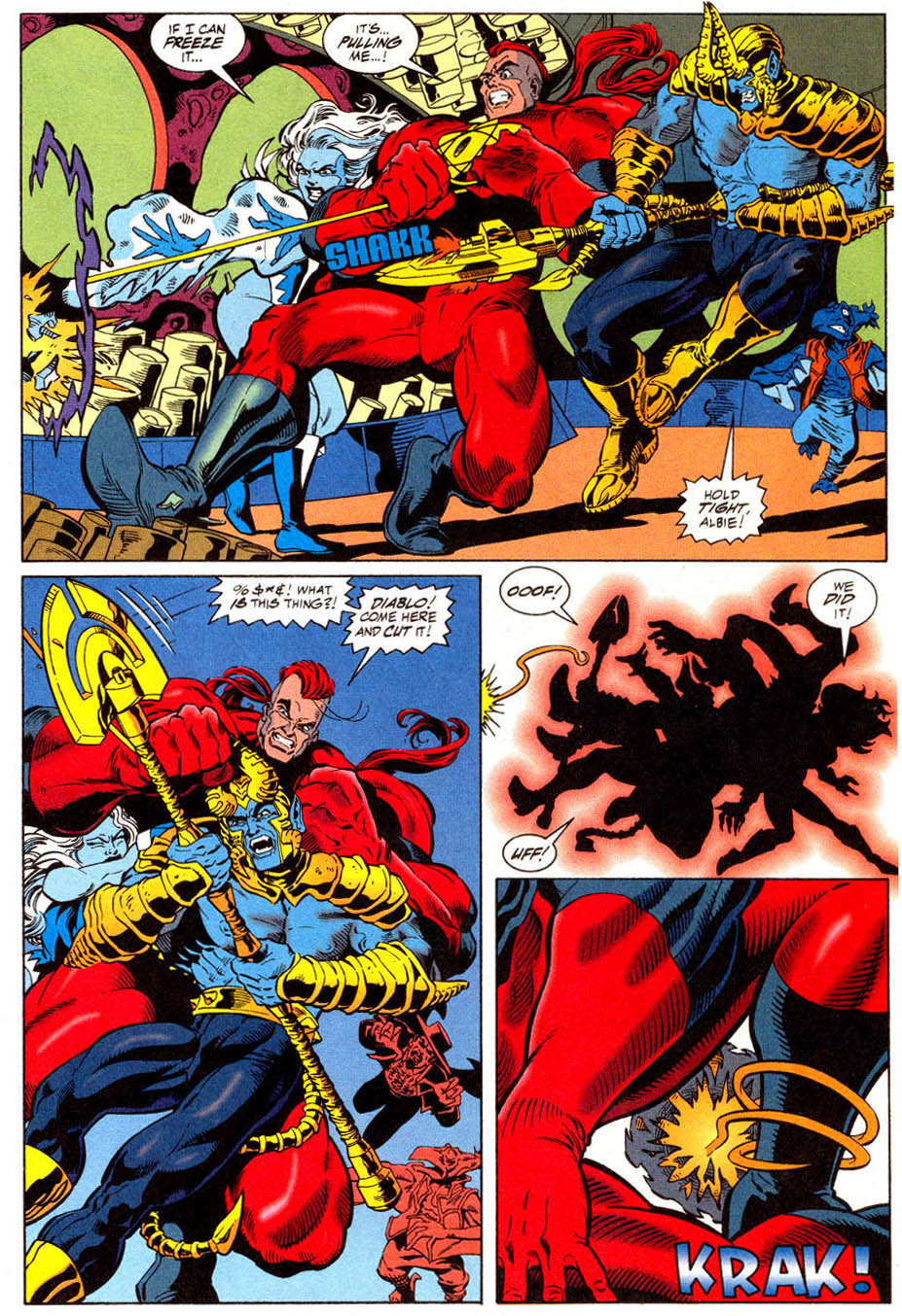 Read online Justice League America comic -  Issue #112 - 21