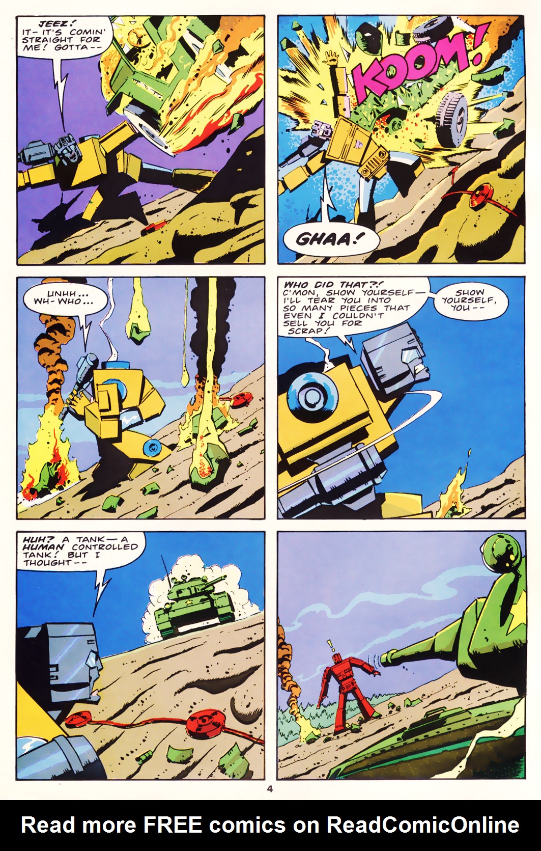 Read online The Transformers (UK) comic -  Issue #138 - 4