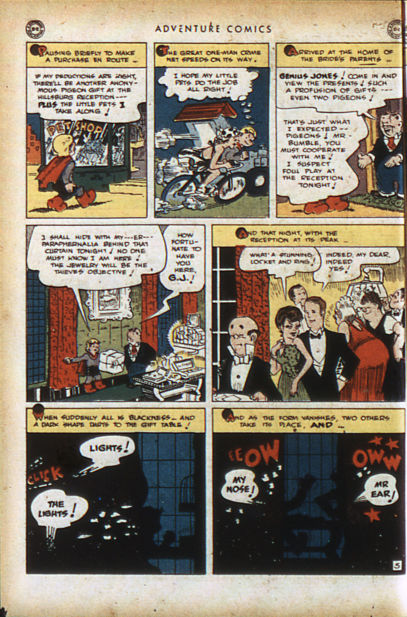 Read online Adventure Comics (1938) comic -  Issue #94 - 39