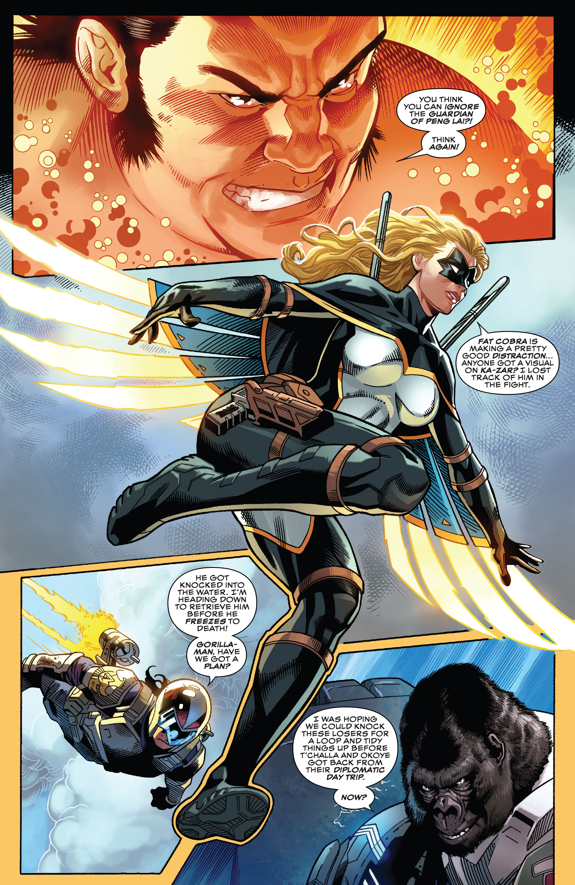 Read online Black Panther and the Agents of Wakanda comic -  Issue #8 - 4