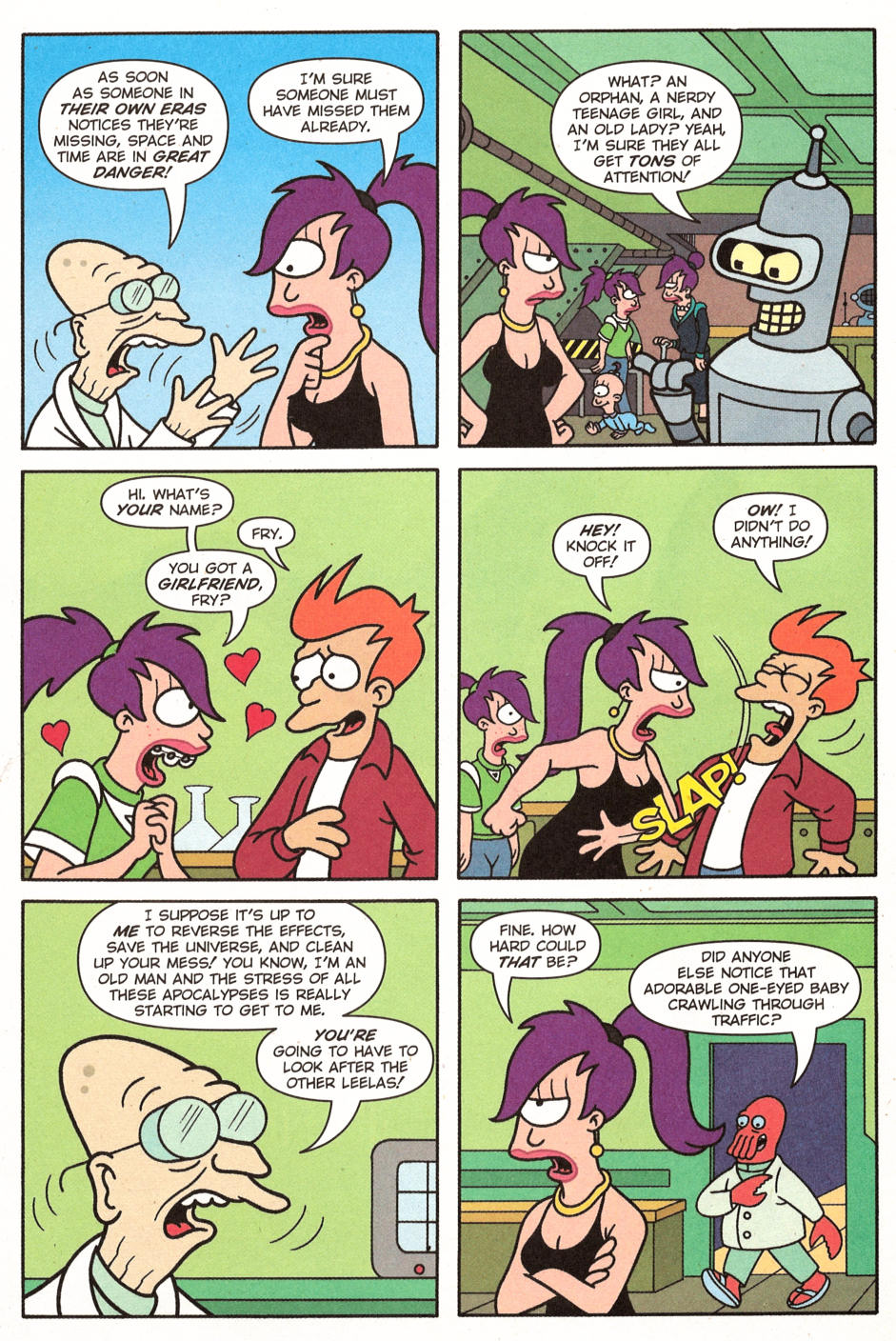 Read online Futurama Comics comic -  Issue #26 - 10