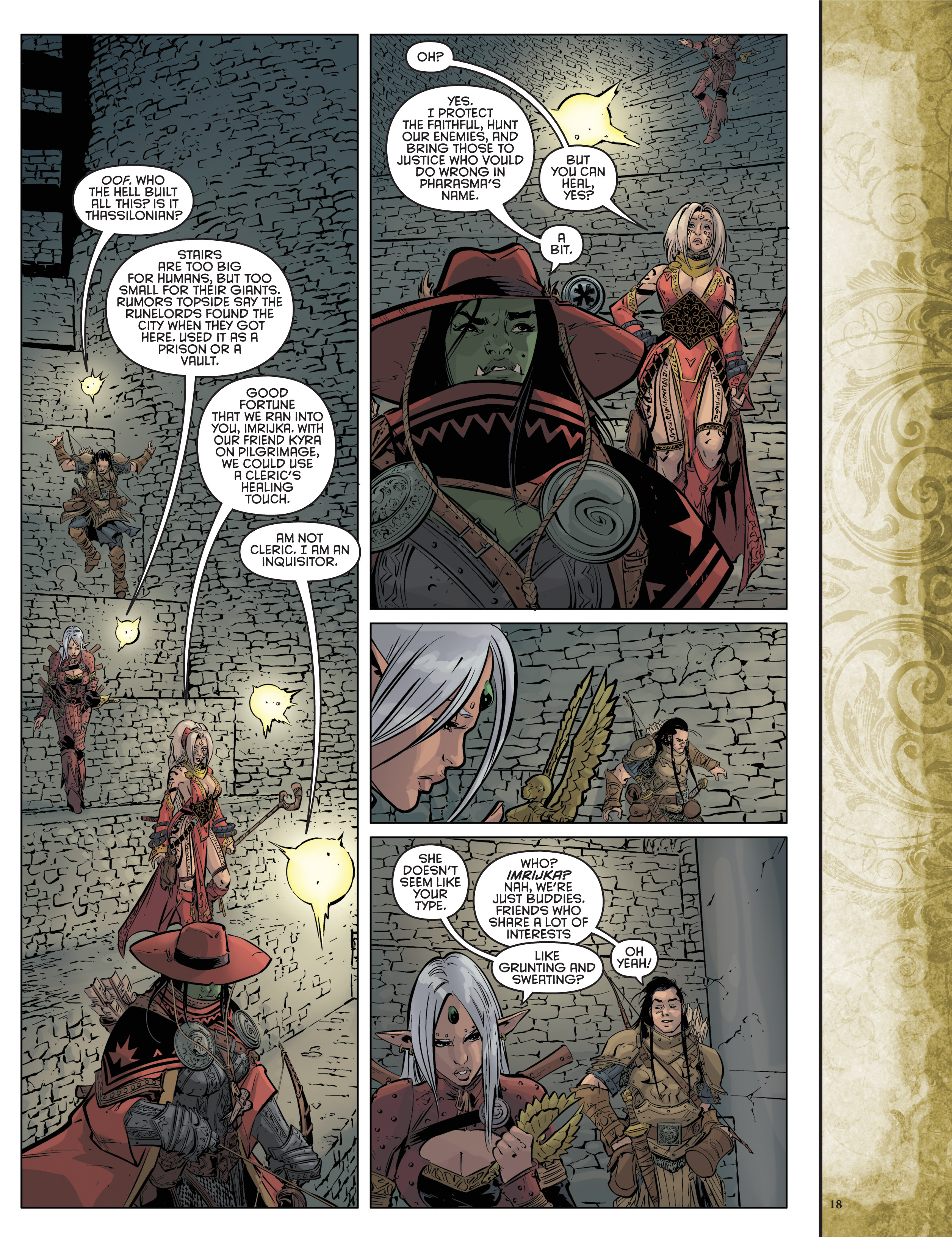 Read online Pathfinder: Spiral Of Bones comic -  Issue # _TPB (Part 1) - 18