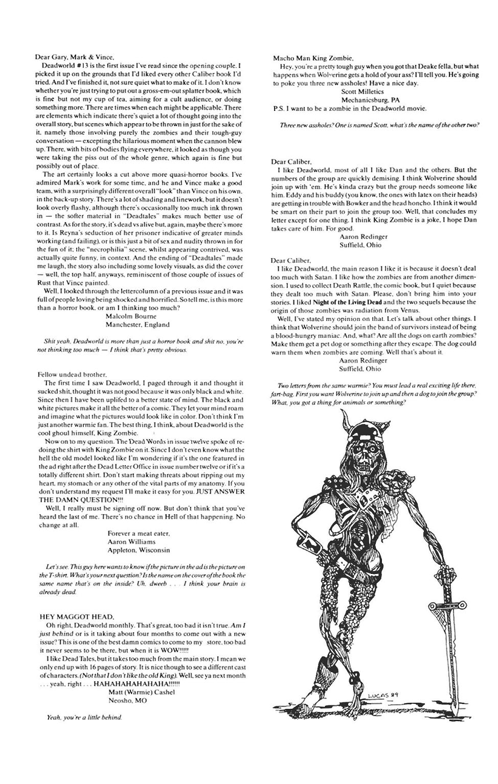Read online Deadworld (1988) comic -  Issue #14 - 28