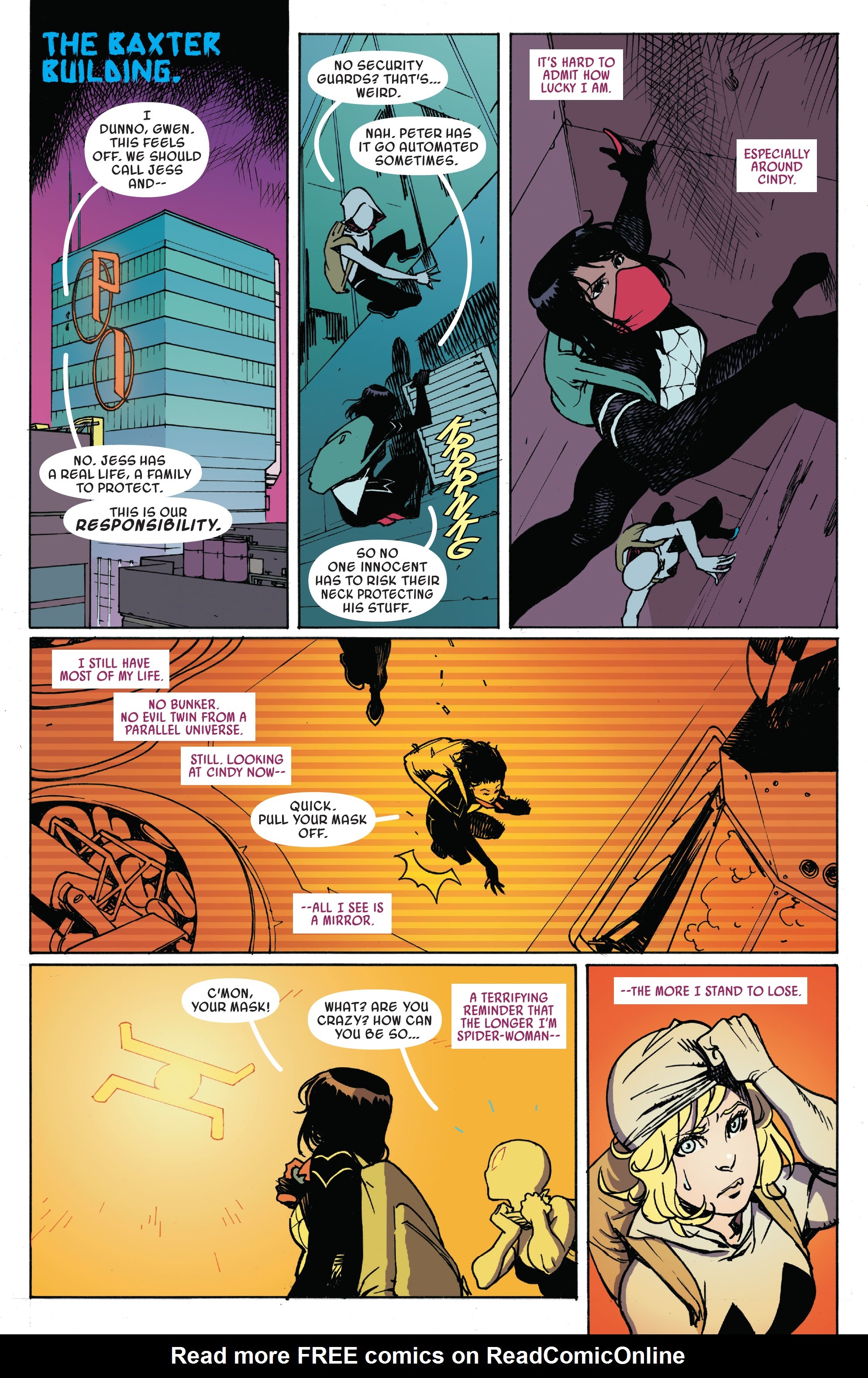 Read online Silk: Out of the Spider-Verse comic -  Issue # TPB 2 (Part 3) - 18