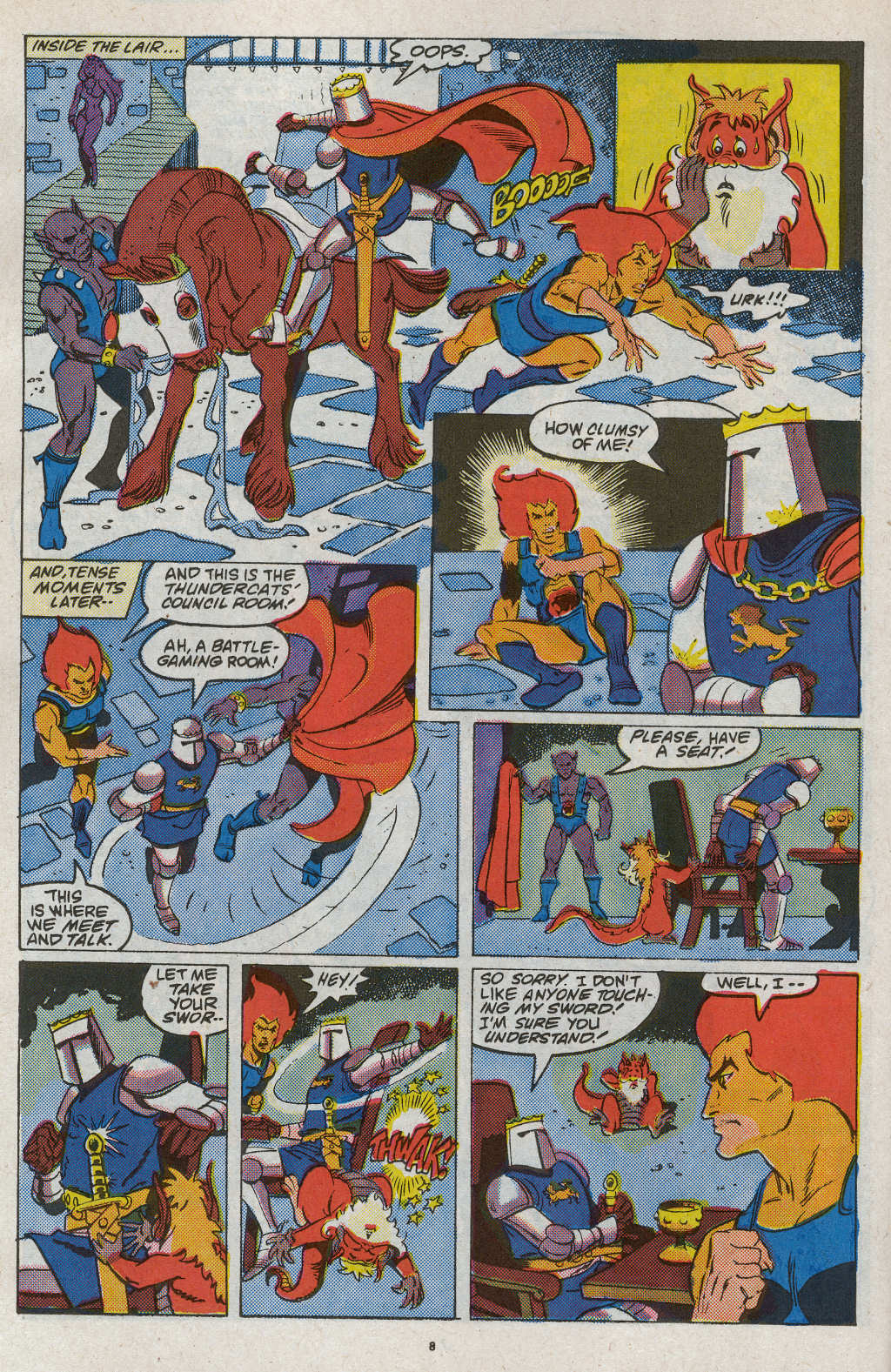 Read online ThunderCats (1985) comic -  Issue #20 - 12