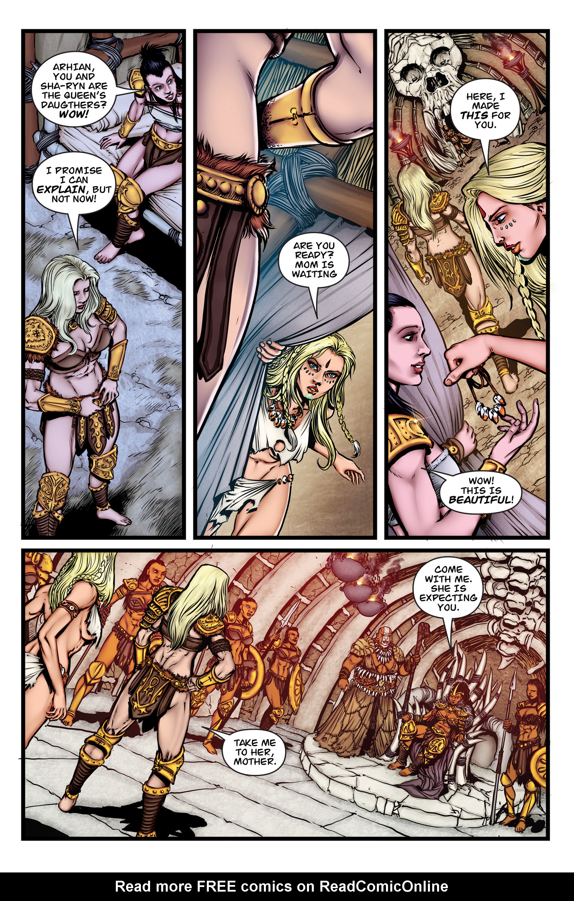 Read online Arhian: Head Huntress comic -  Issue #5 - 7