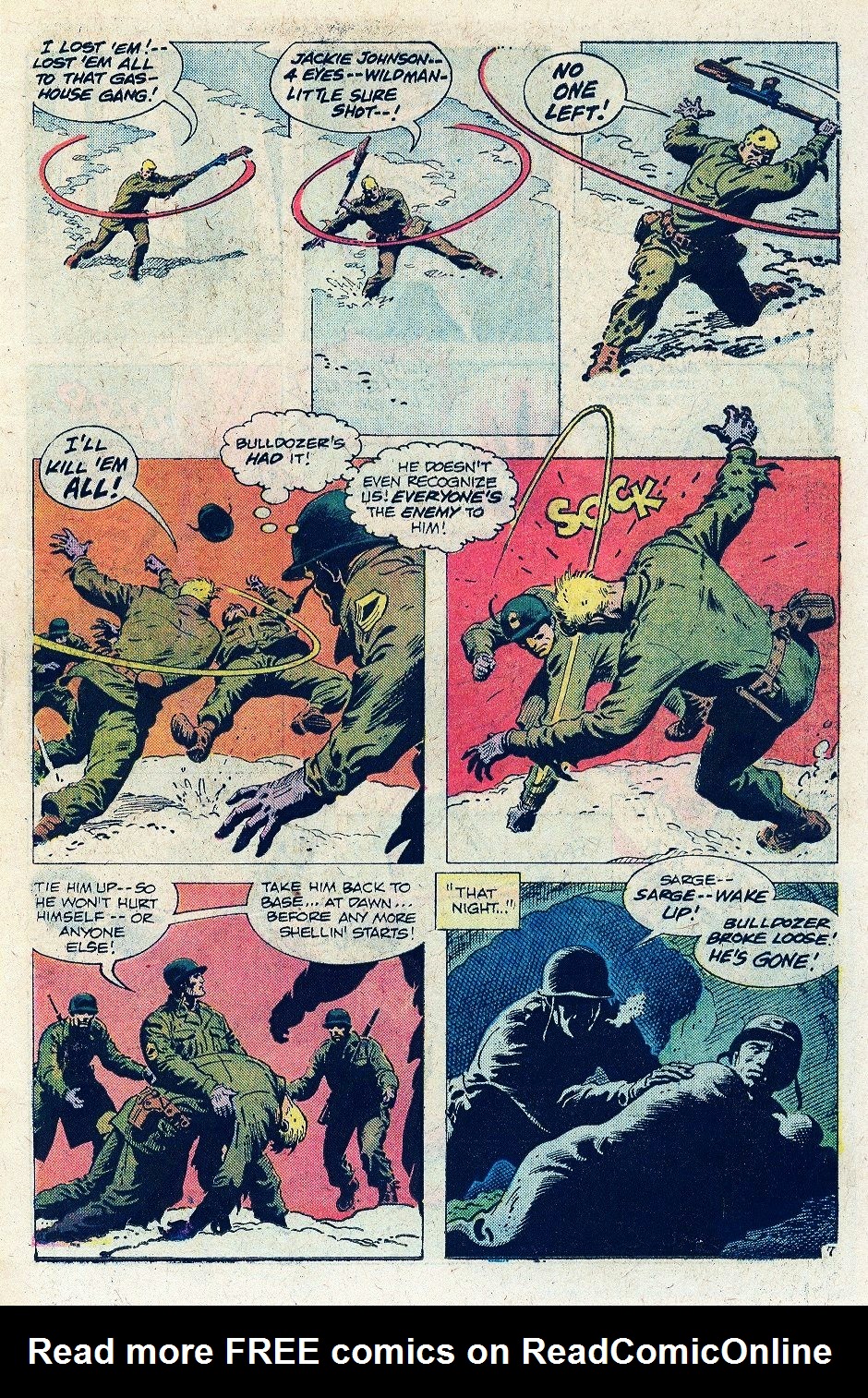 Read online Our Army at War (1952) comic -  Issue #277 - 10