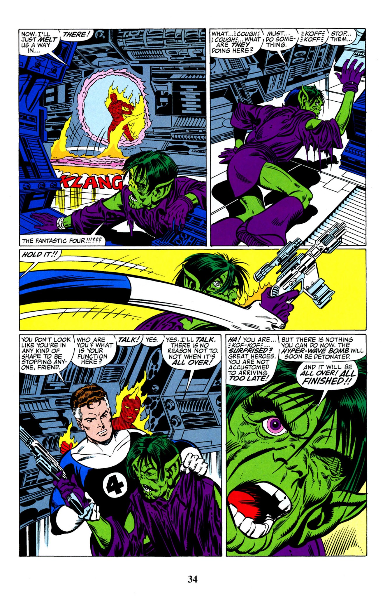Read online Fantastic Four Visionaries: John Byrne comic -  Issue # TPB 7 - 35