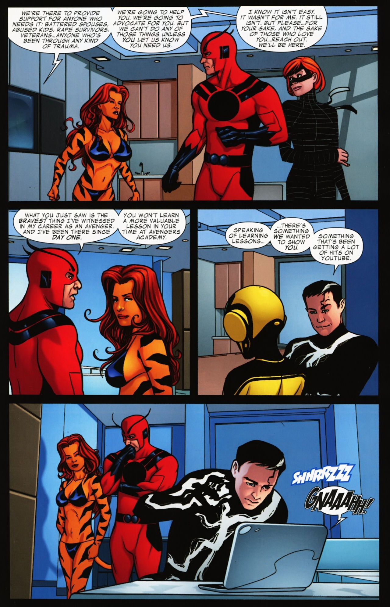 Read online Avengers Academy comic -  Issue #8 - 23