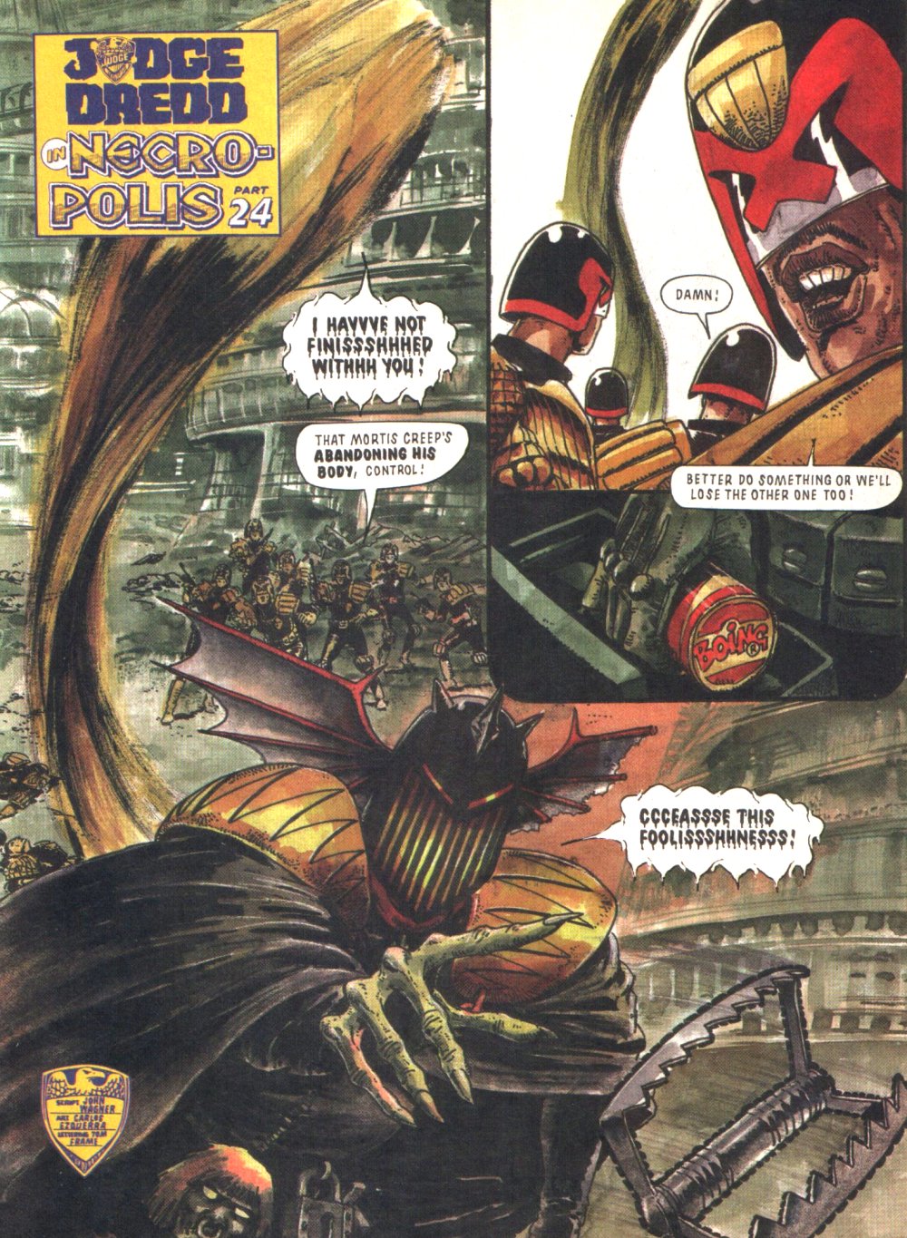 Read online Judge Dredd Megazine (vol. 3) comic -  Issue #33 - 38