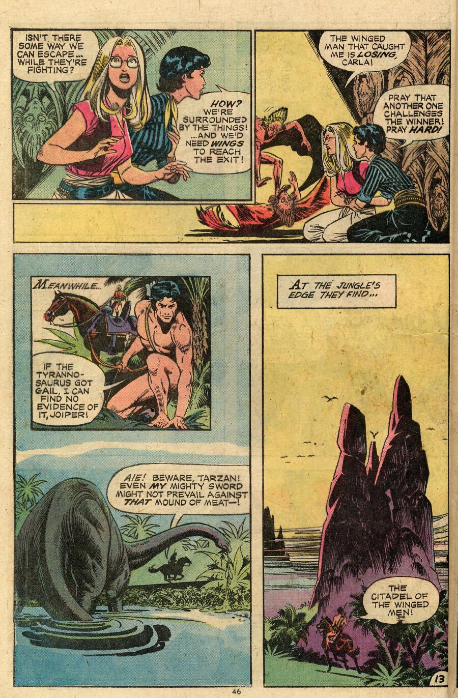 Read online Tarzan (1972) comic -  Issue #231 - 48