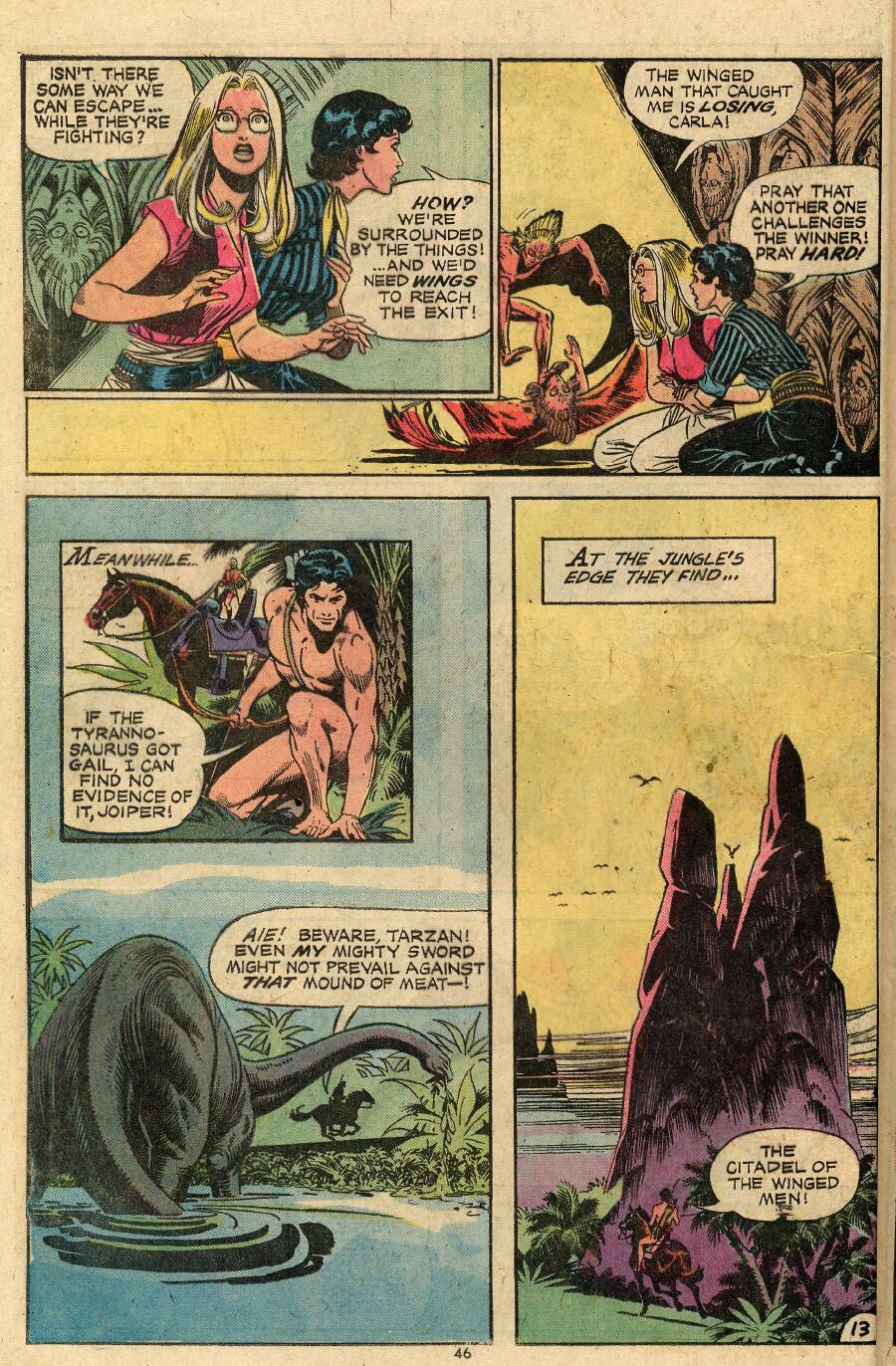 Read online Tarzan (1972) comic -  Issue #231 - 48