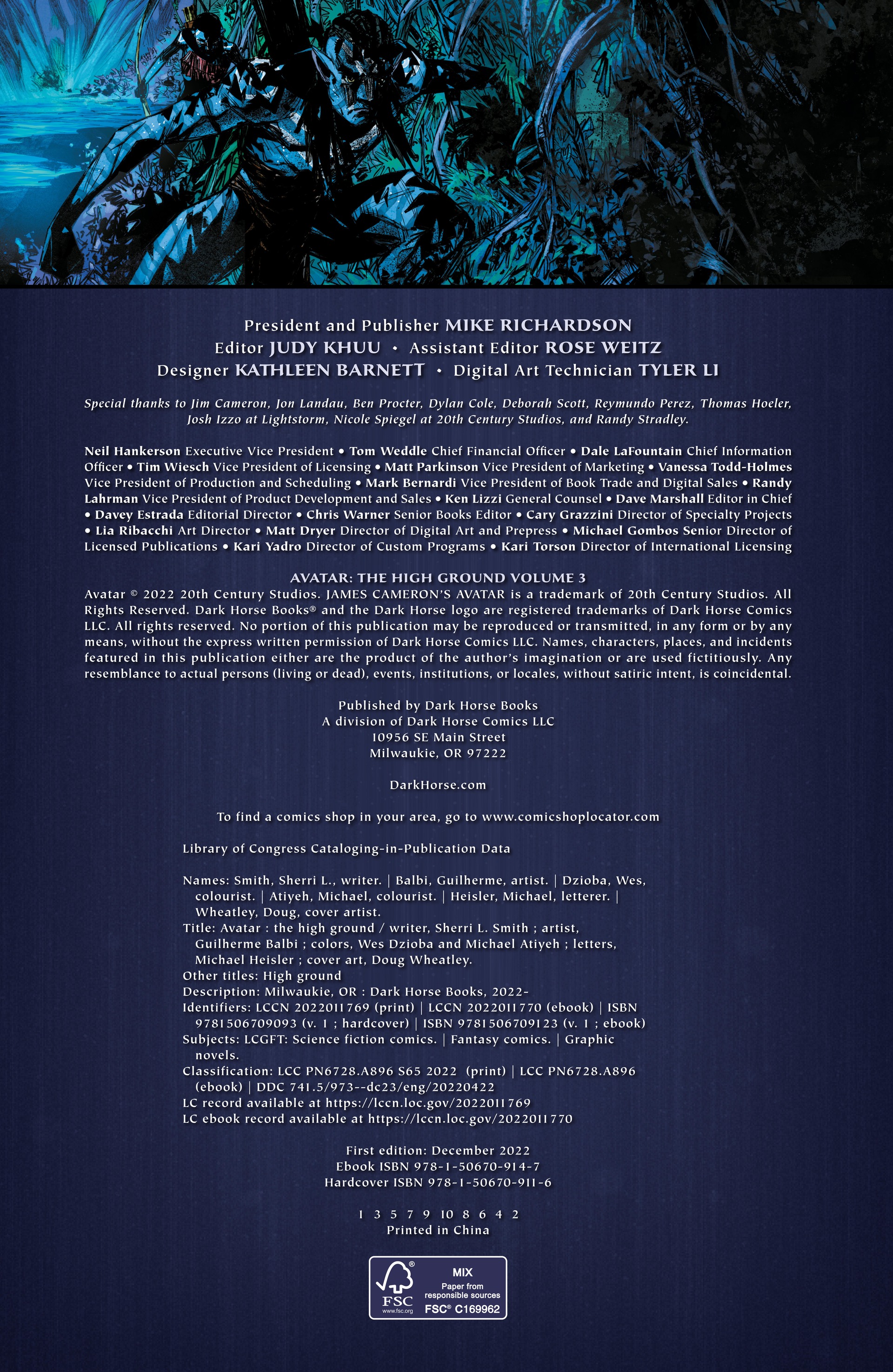 Read online Avatar: The High Ground comic -  Issue # TPB 3 - 6