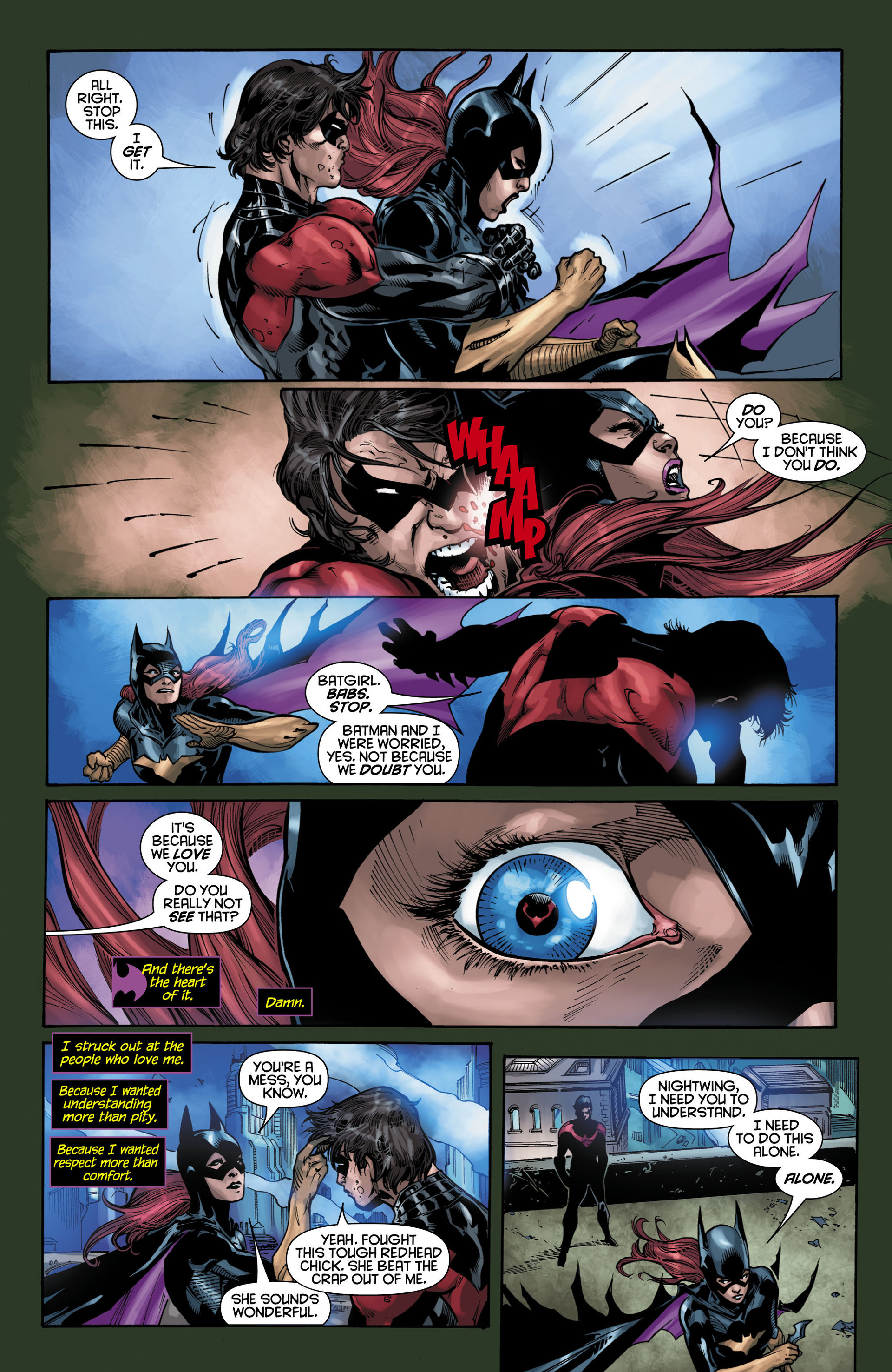 Read online Batgirl (2011) comic -  Issue # _TPB The Darkest Reflection - 67