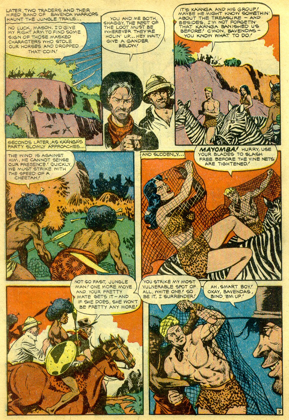 Read online Jungle Comics comic -  Issue #126 - 7