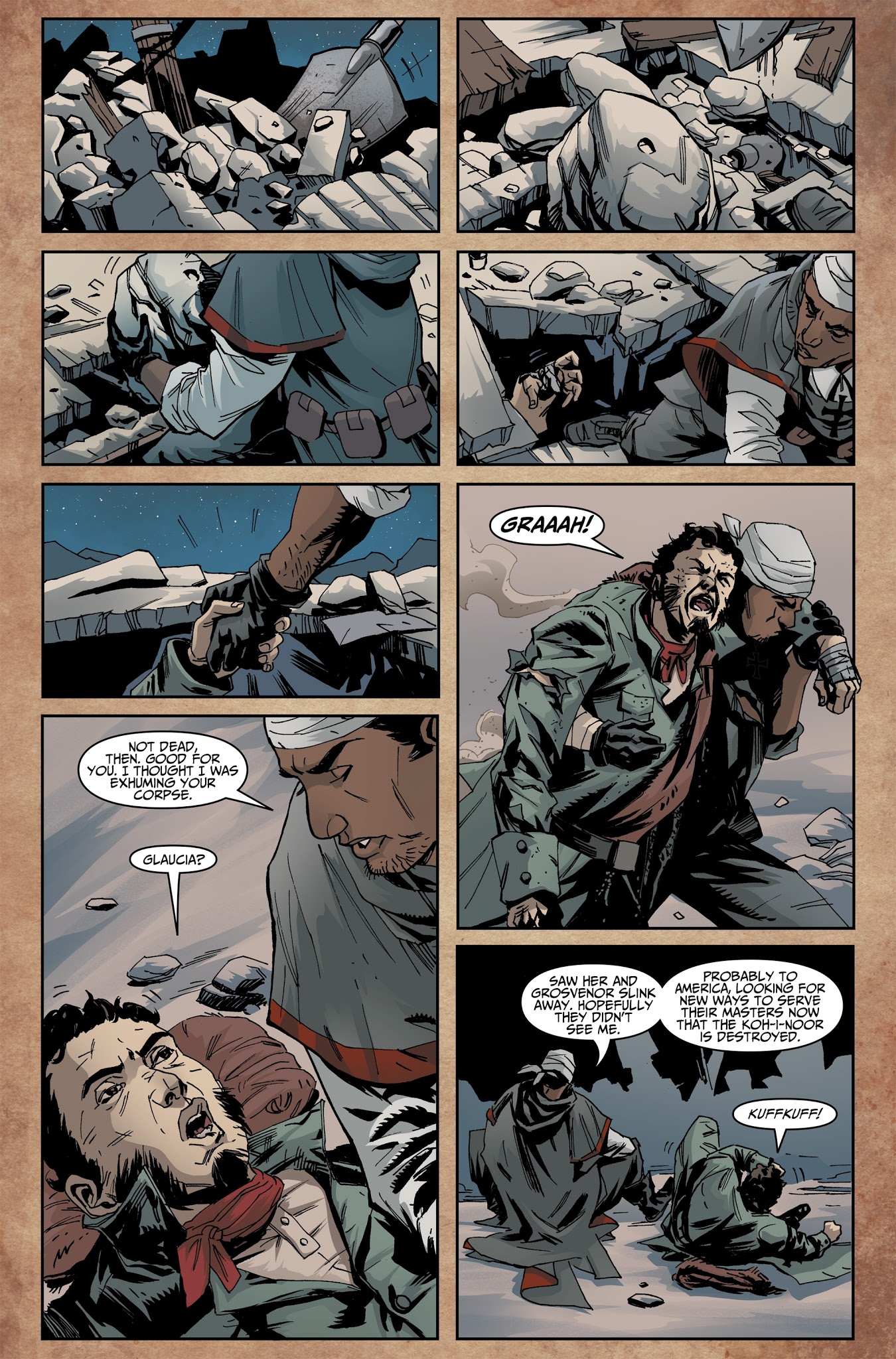 Read online Assassin's Creed: Uprising comic -  Issue #8 - 17