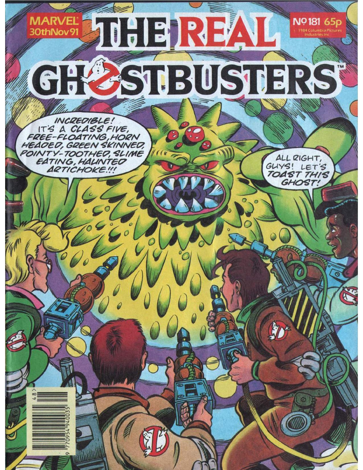 Read online The Real Ghostbusters comic -  Issue #181 - 1